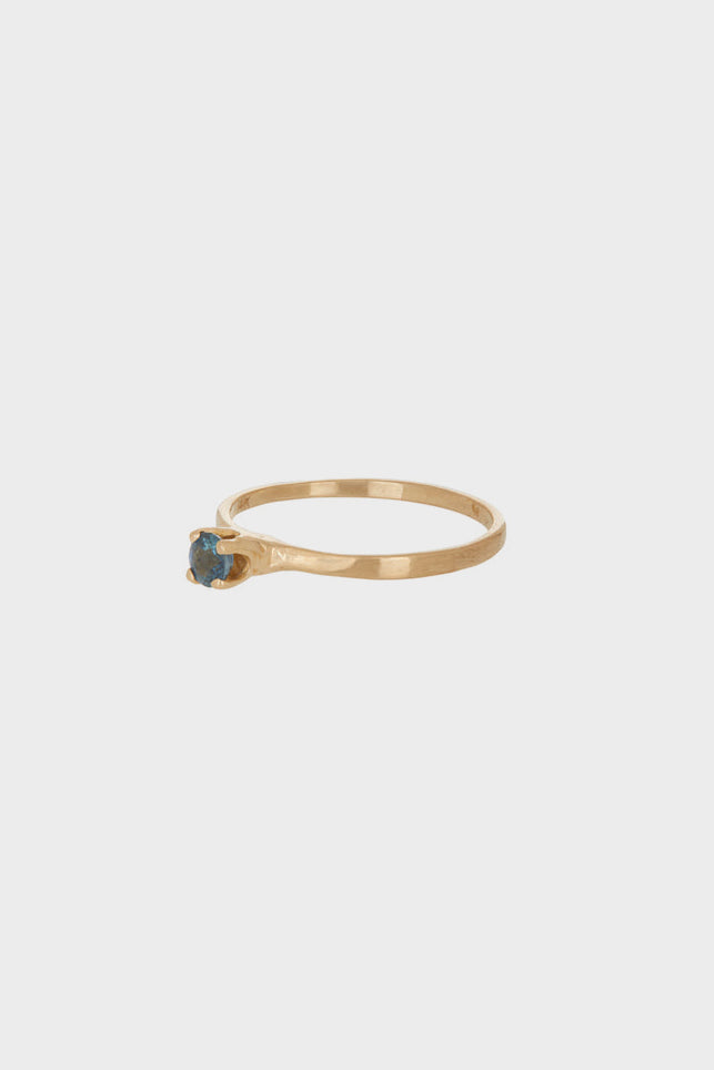 Palace Ring in Sapphire & 14k Yellow Gold by Mondo Mondo http://www.shoprecital.com