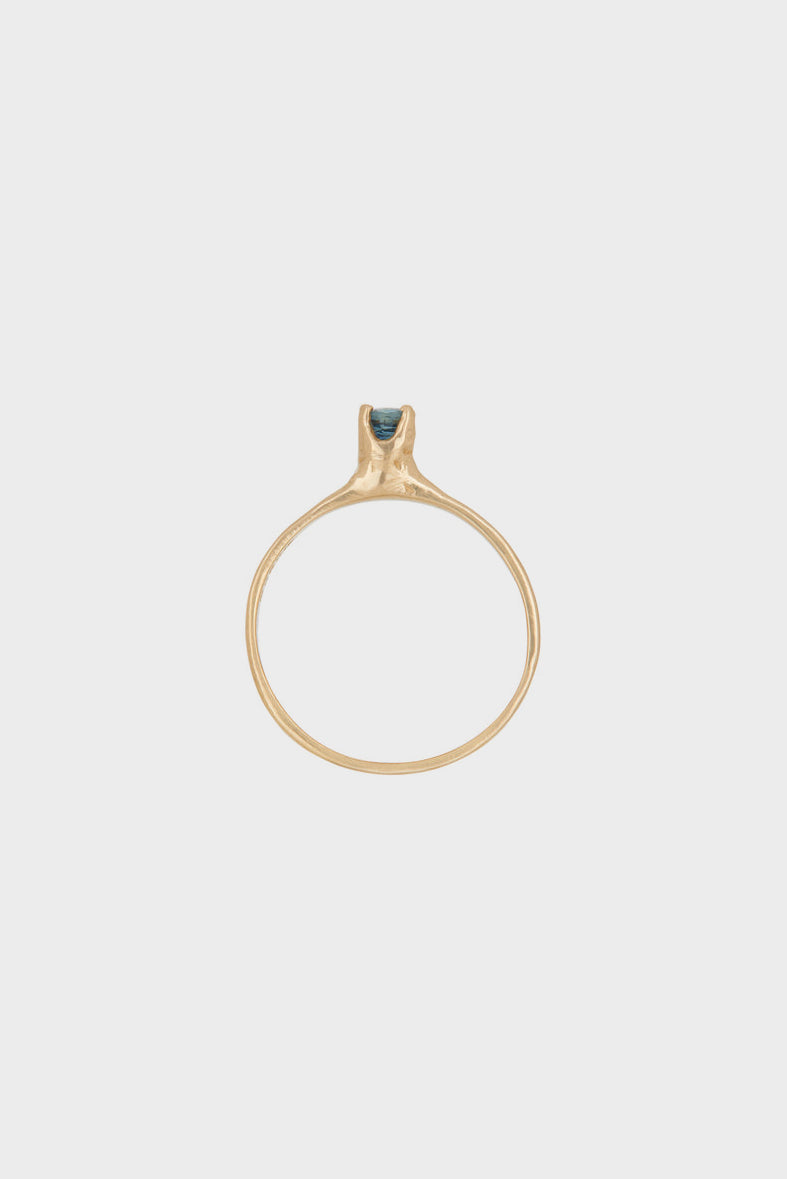 Palace Ring in Sapphire & 14k Yellow Gold by Mondo Mondo