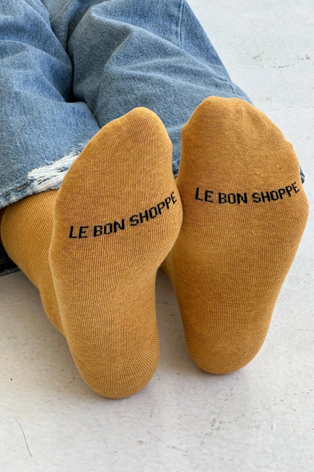 Sneaker Socks in Marigold