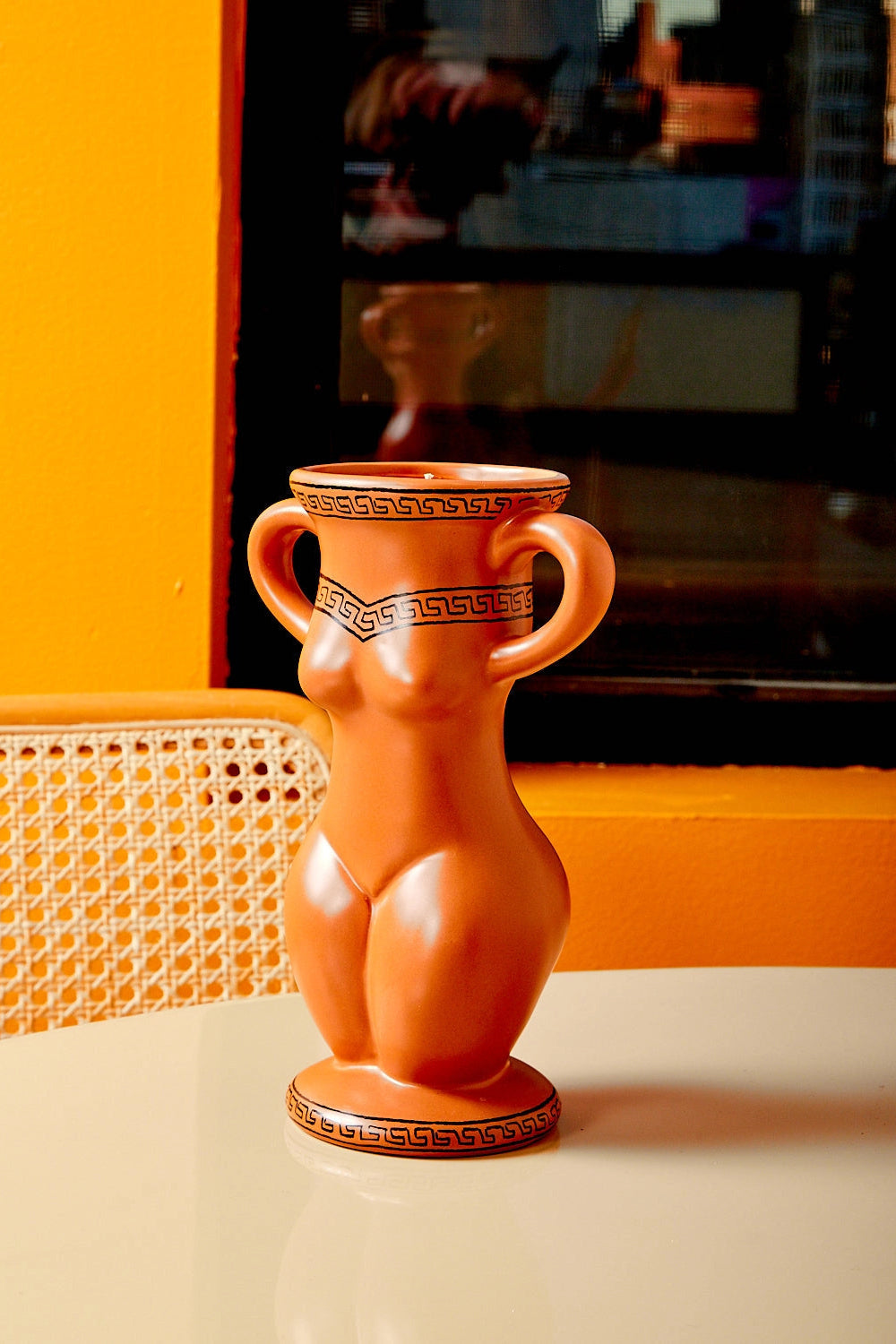 "Baby Won't You Light My Body?" Ceramic Candle