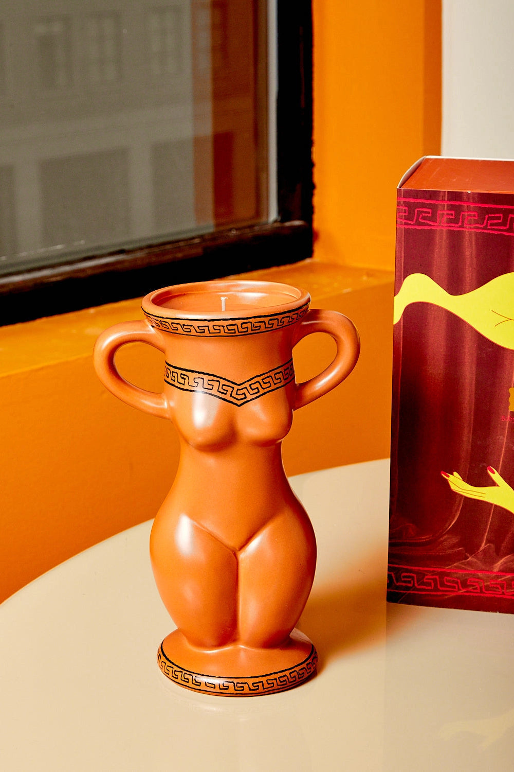 "Baby Won't You Light My Body?" Ceramic Candle