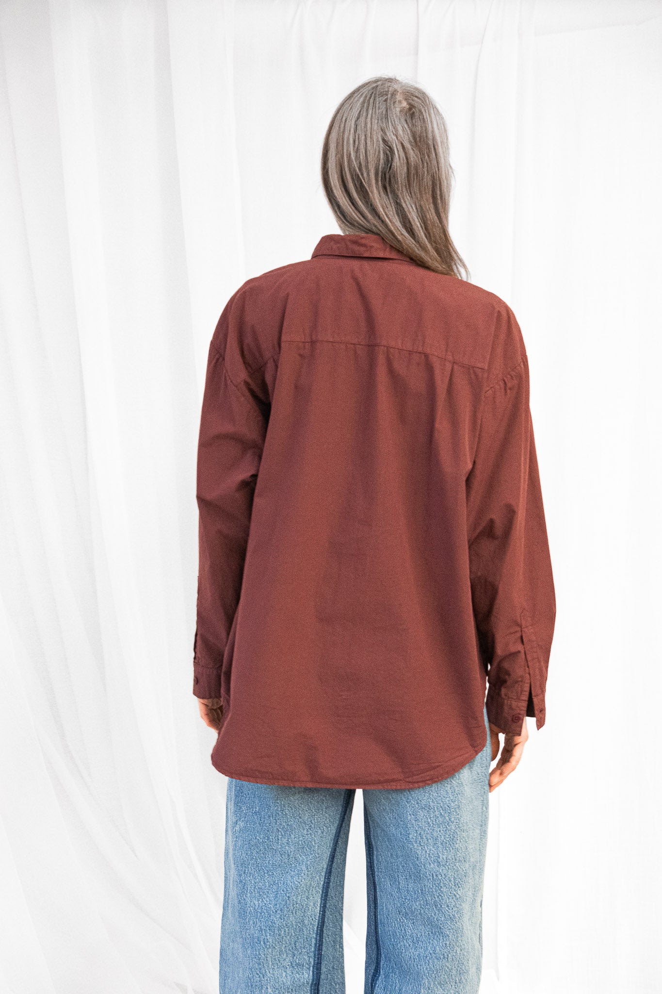 Alberta Shirt in Vino