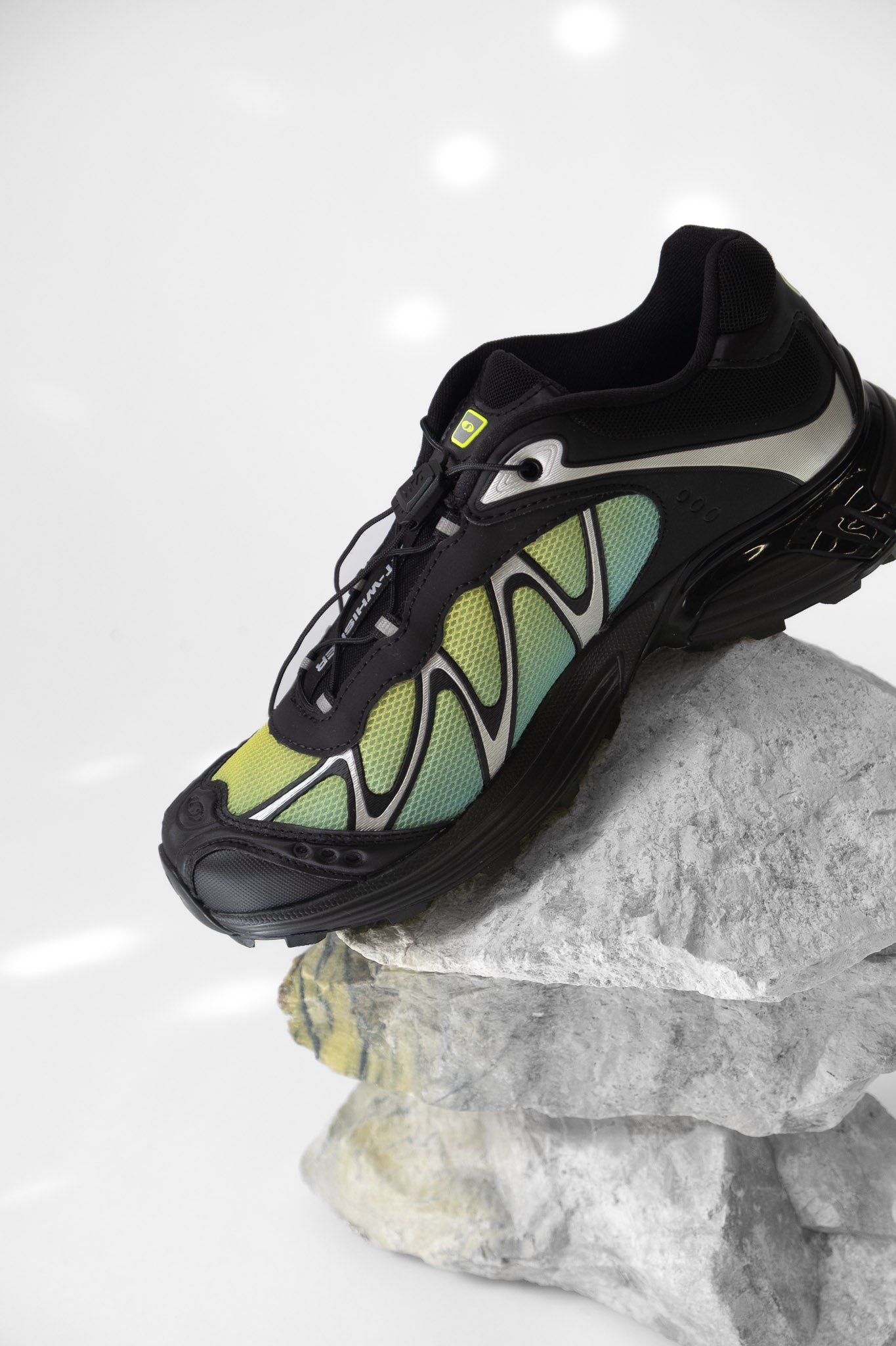 XT Whisper in Black, Iced Aqua & Silver