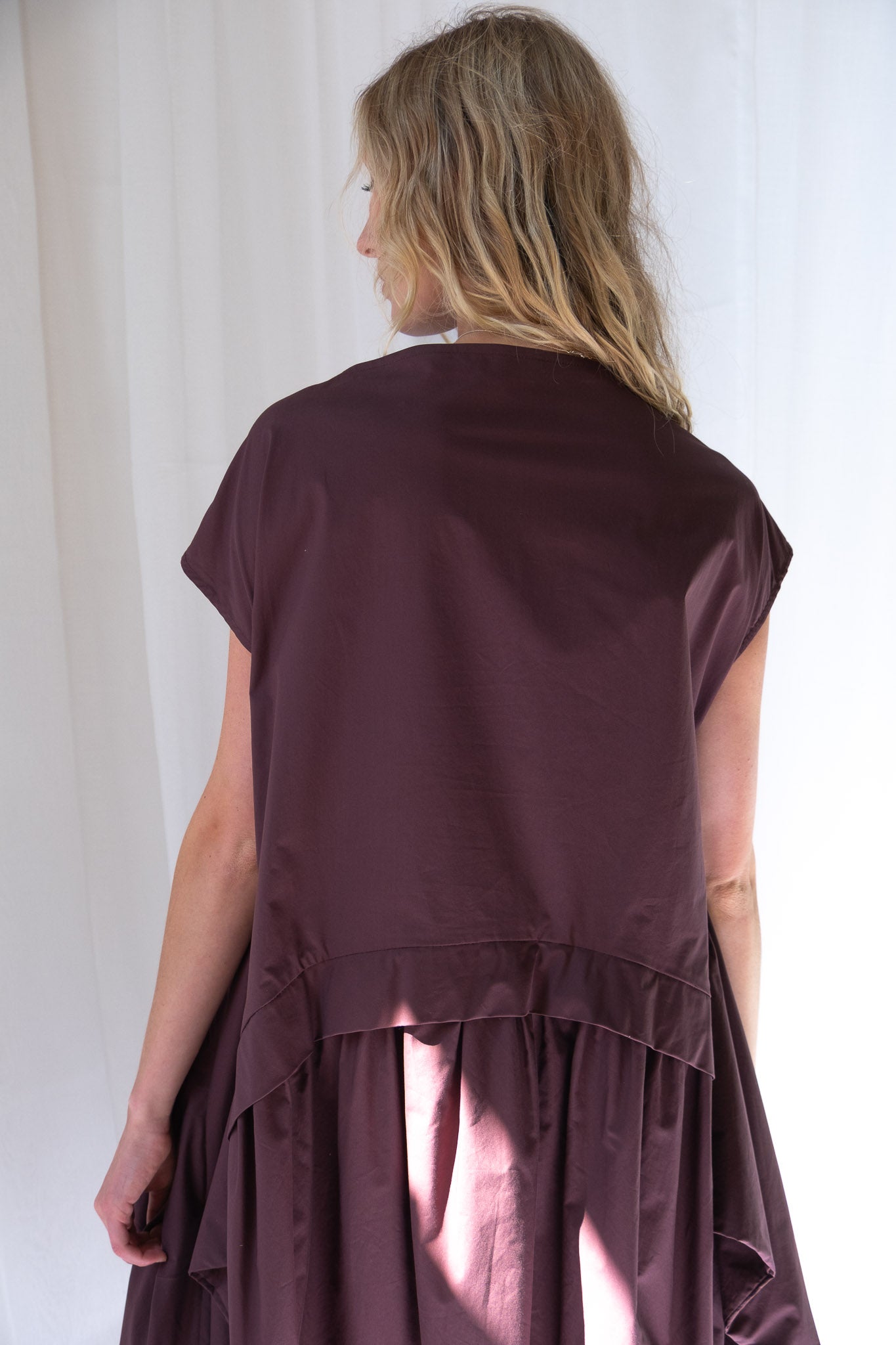 Beau Dress in Merlot