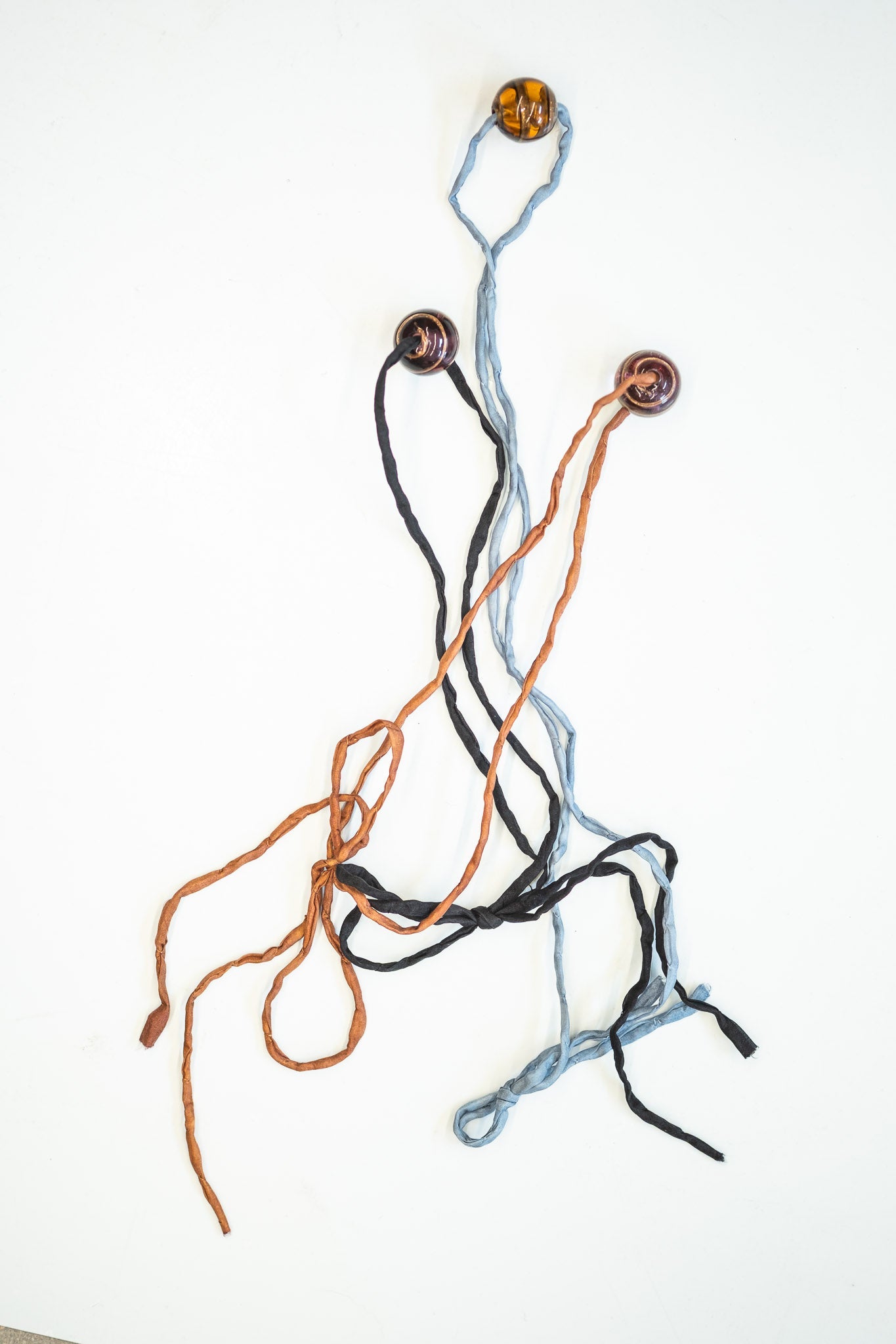 Harlequin Necklace in Pink & Noughat