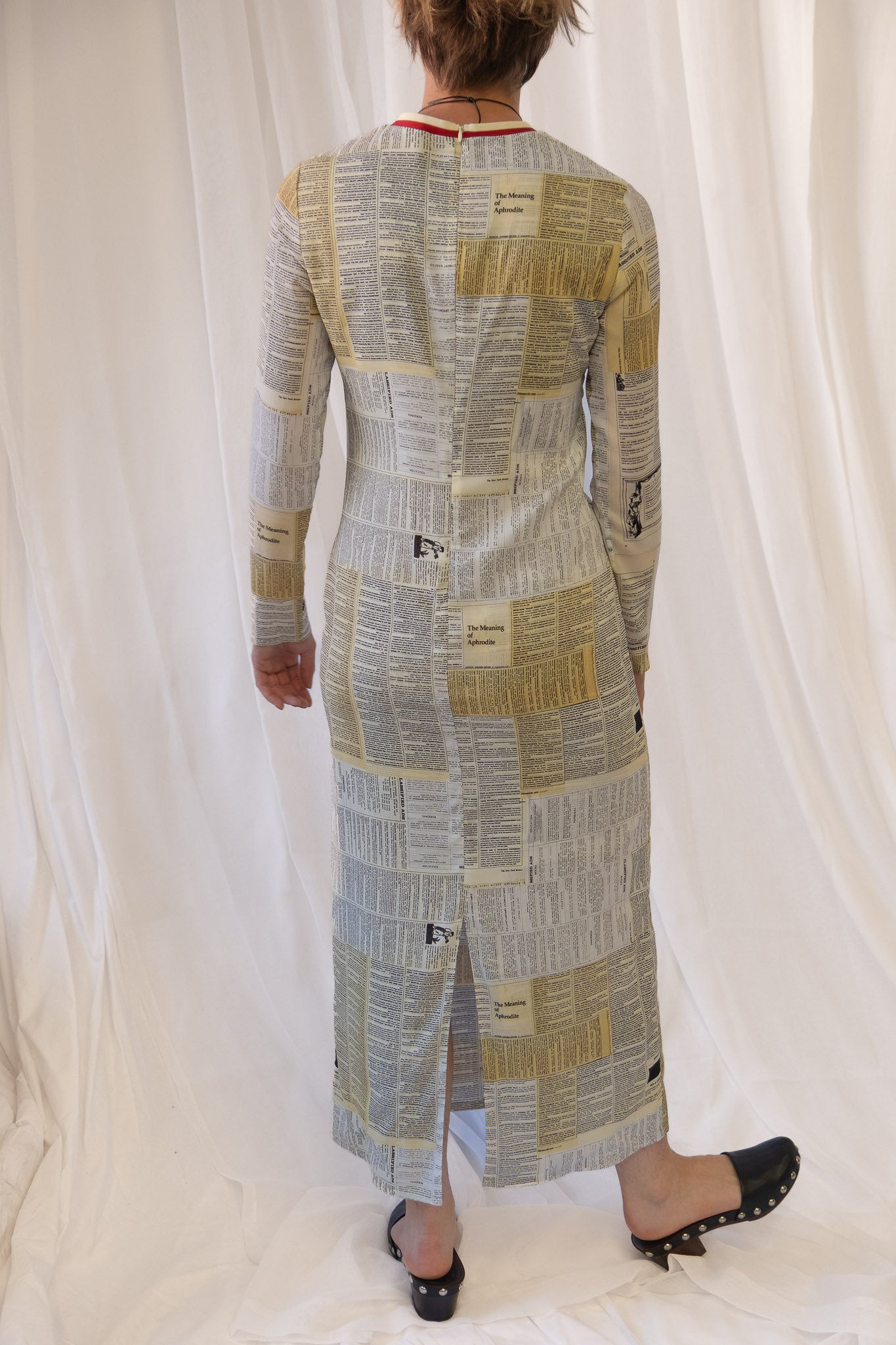 Alma Dress in Personals Print