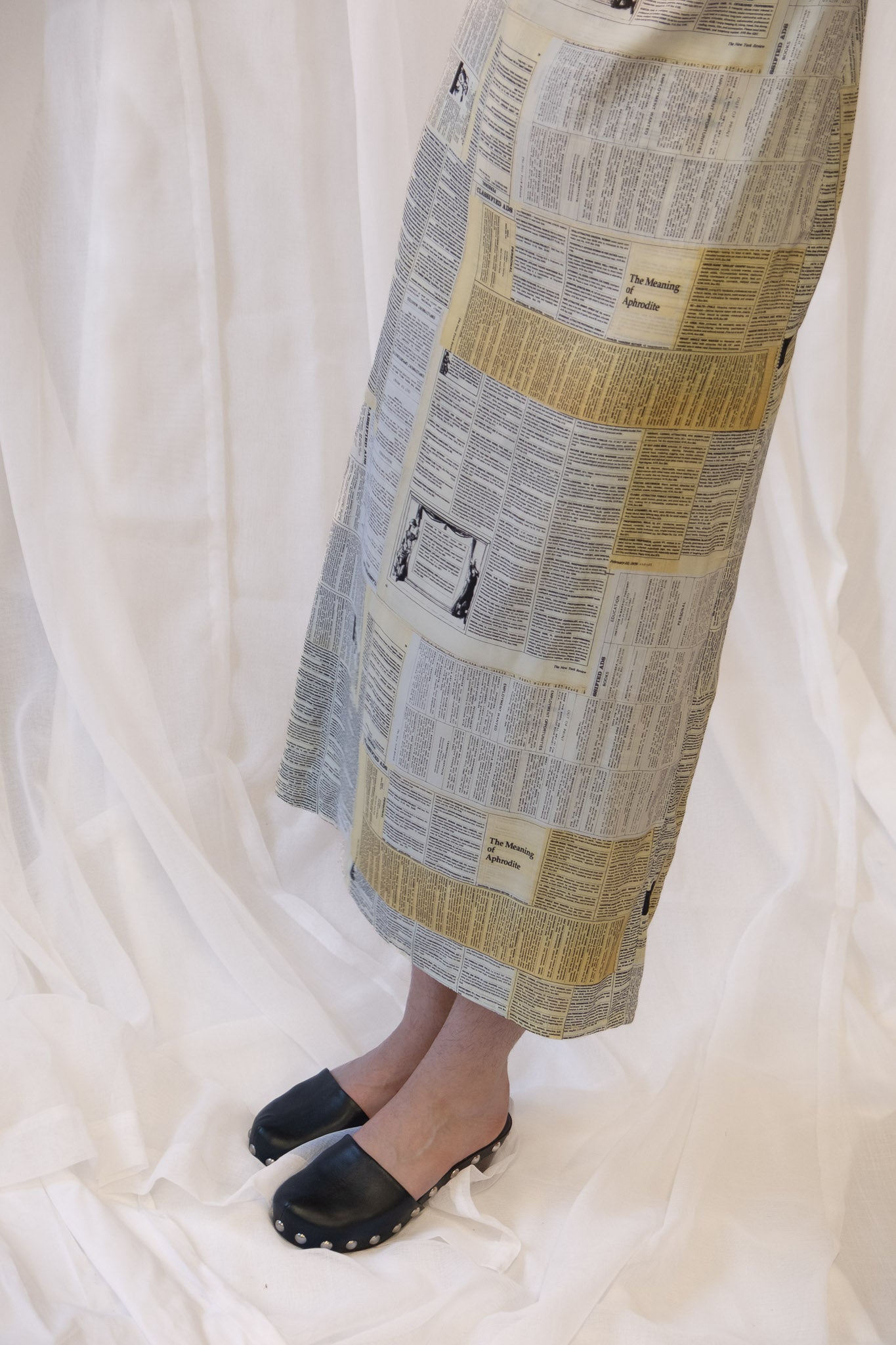 Alma Dress in Personals Print