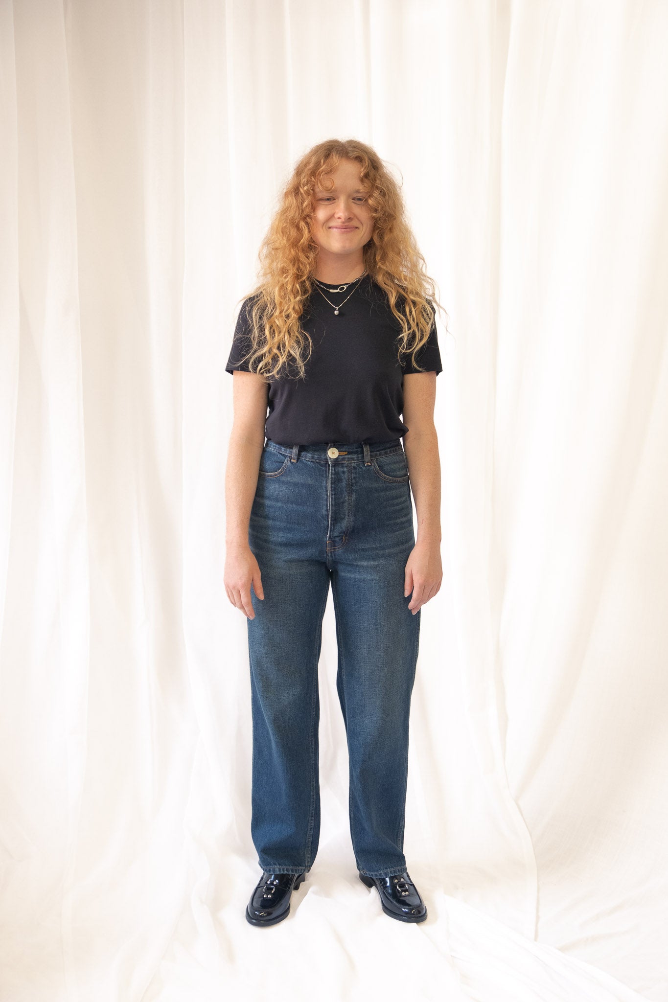 225's in Medium Roast Denim