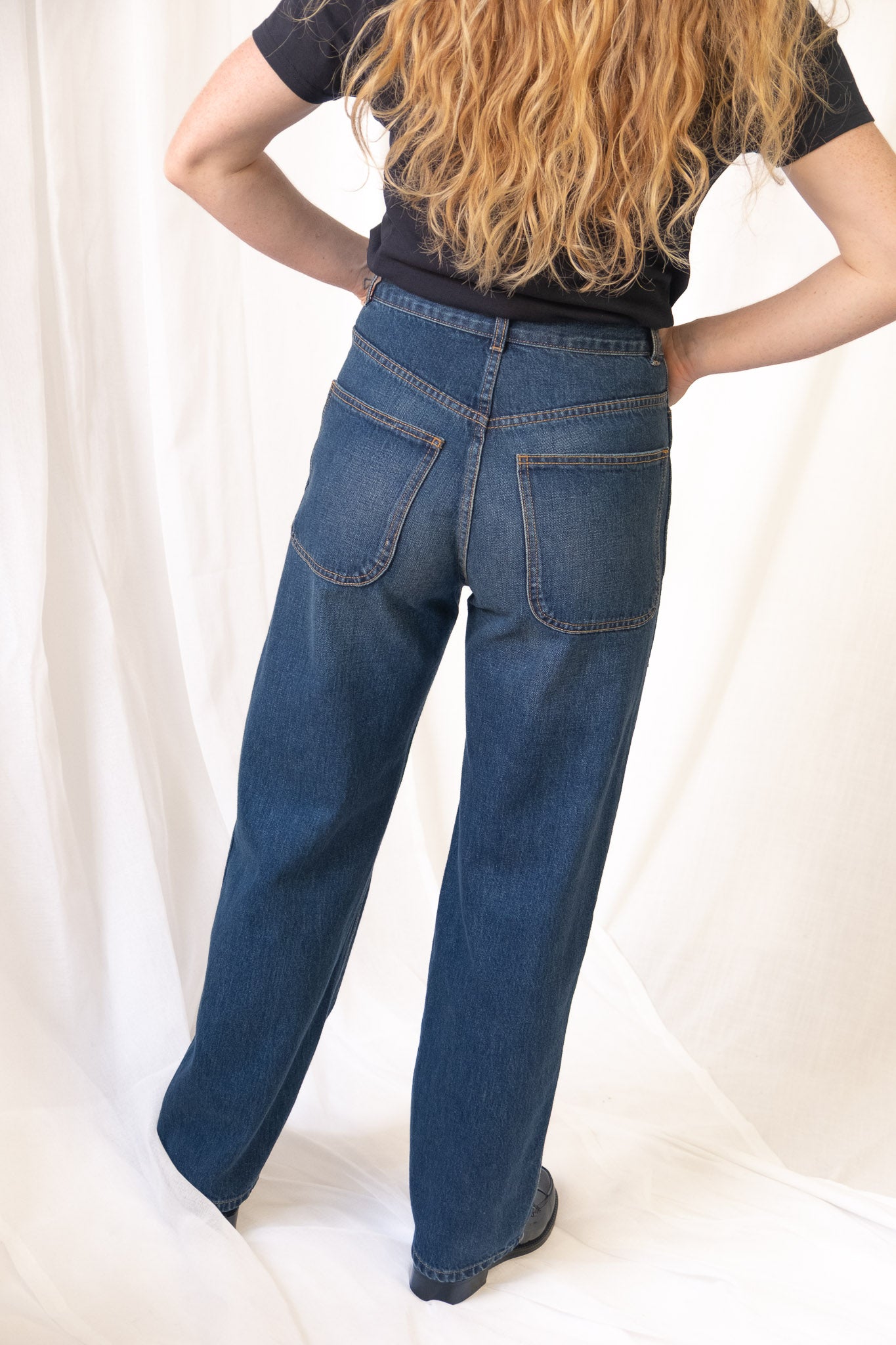 225's in Medium Roast Denim