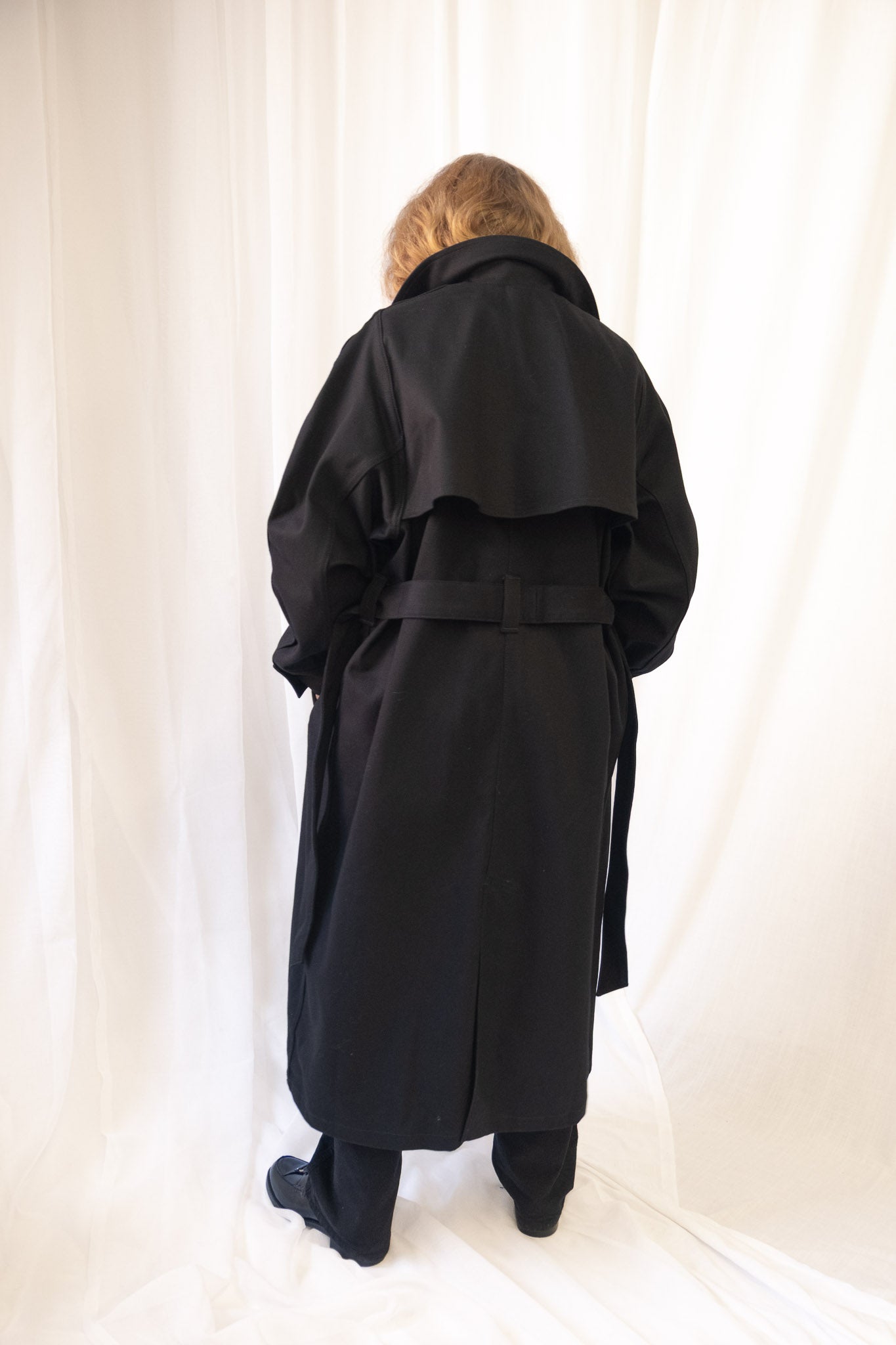 Car Coat in Black