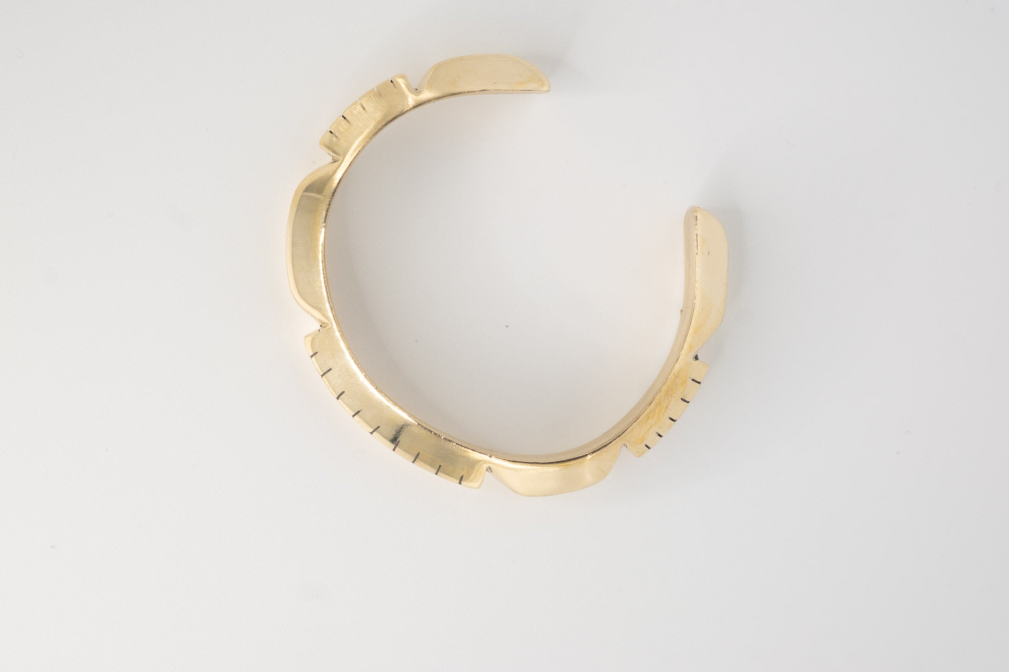 Grande Helena Cuff in Brass