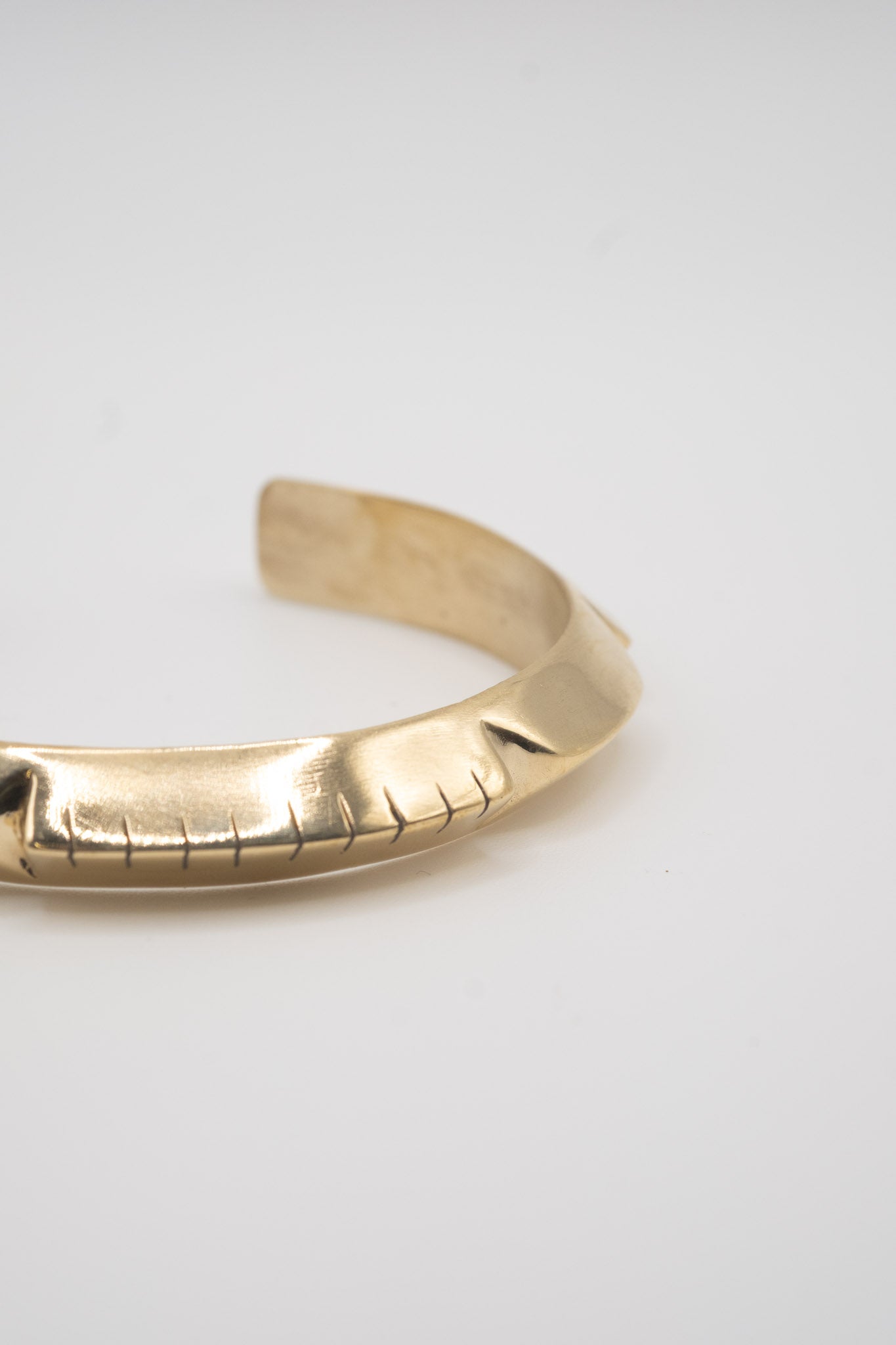 Grande Helena Cuff in Brass