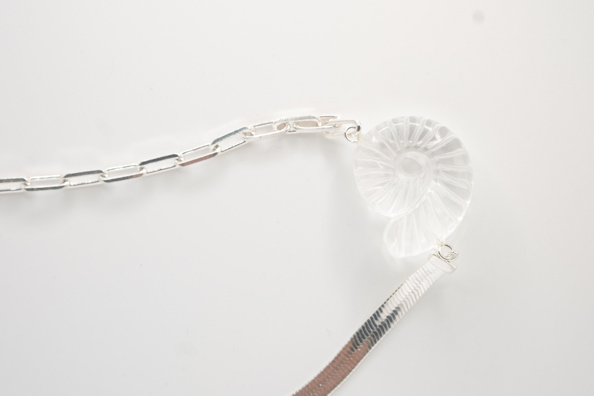 Crystal Shell Necklace