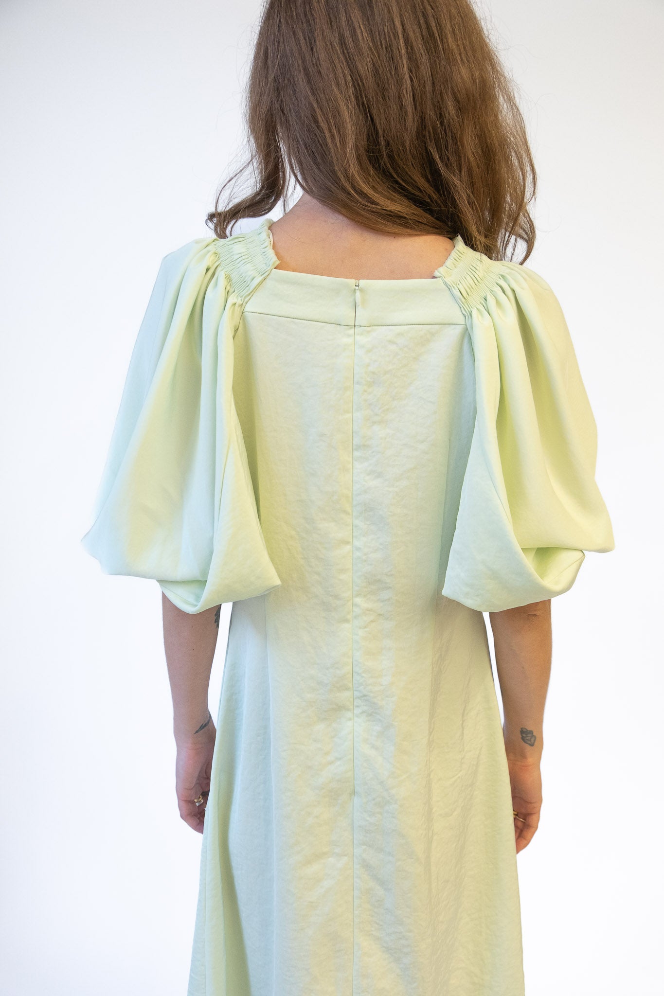 Corazon Dress in Pistachio