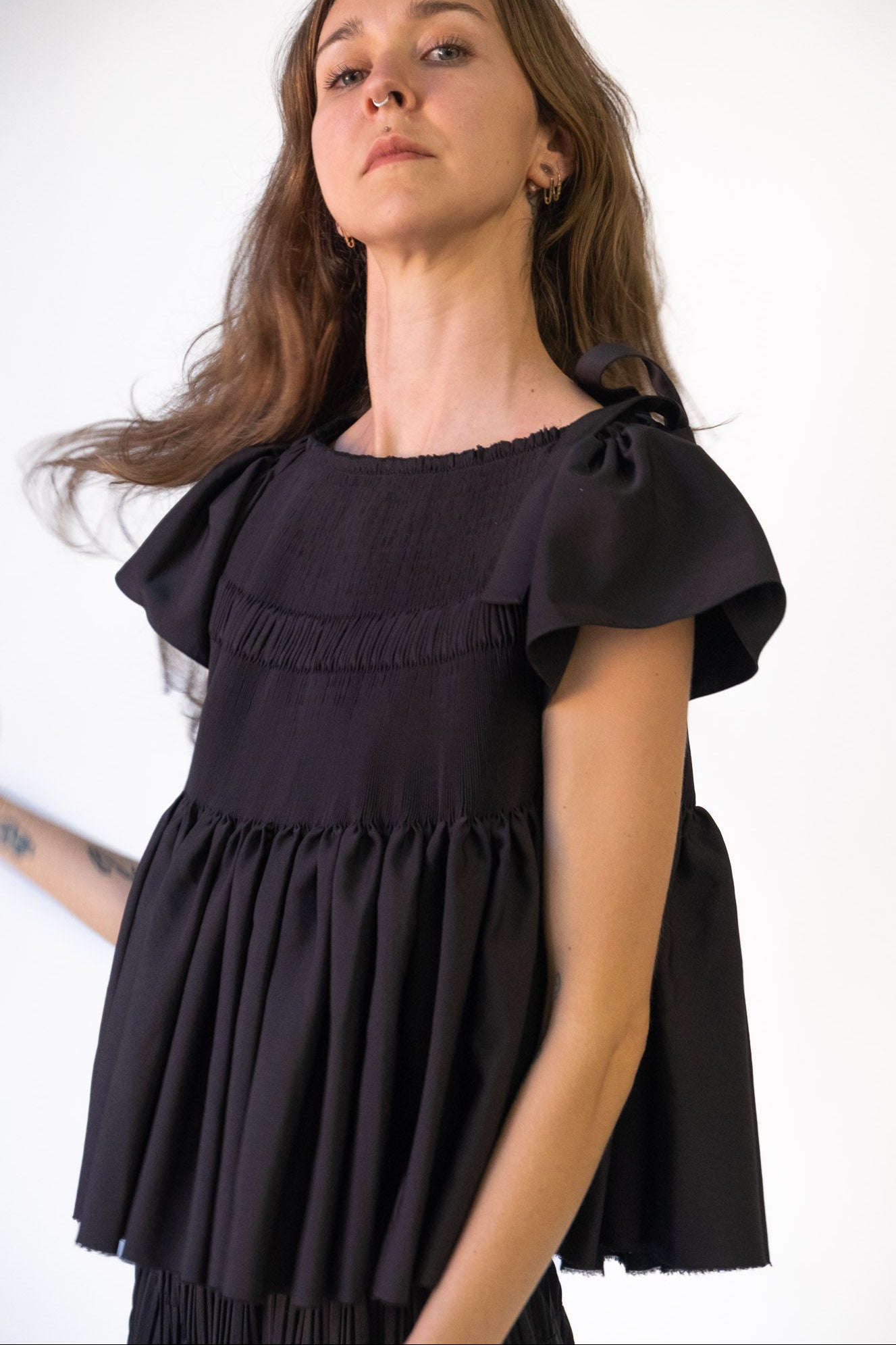 Suspiro Top in Black