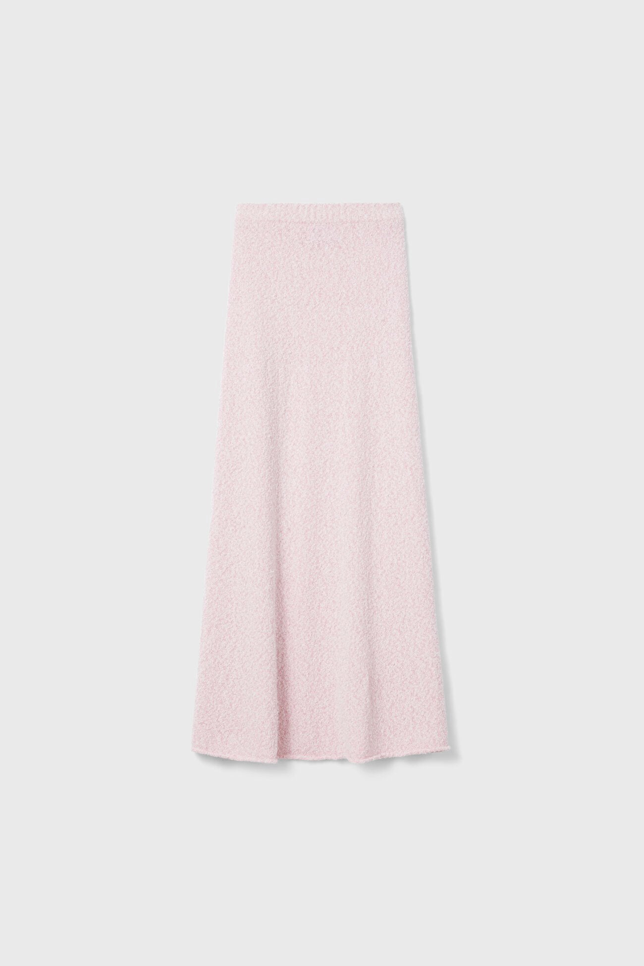 Flora Knitted Skirt in Pink Melange by Rodebjer