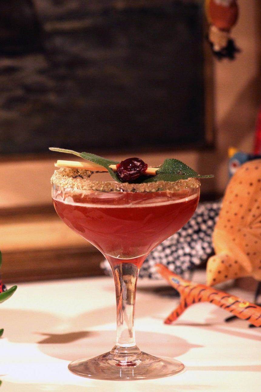 Chili Bourbon Cocktail Cherries