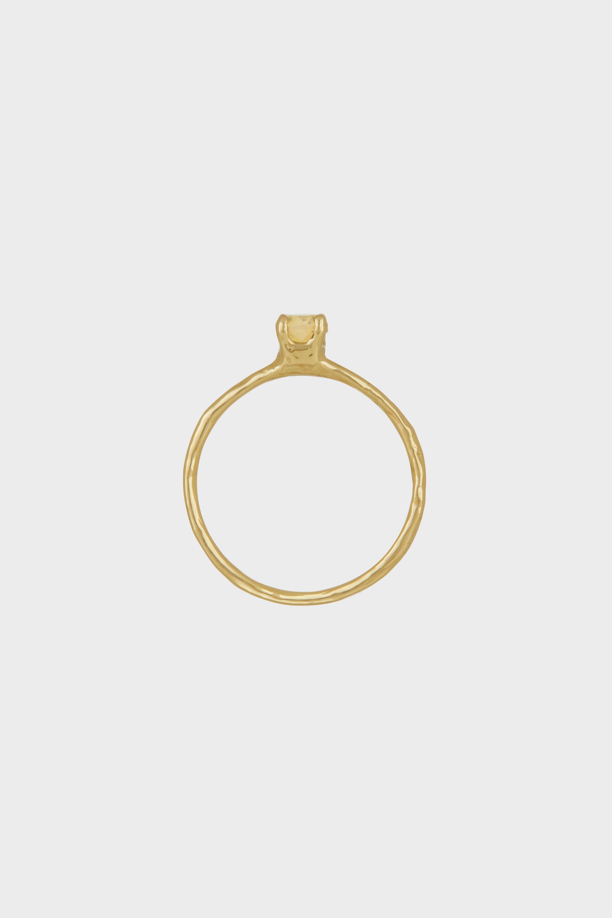 Princess Ring in Opal & 14k Yellow Gold by Mondo Mondo