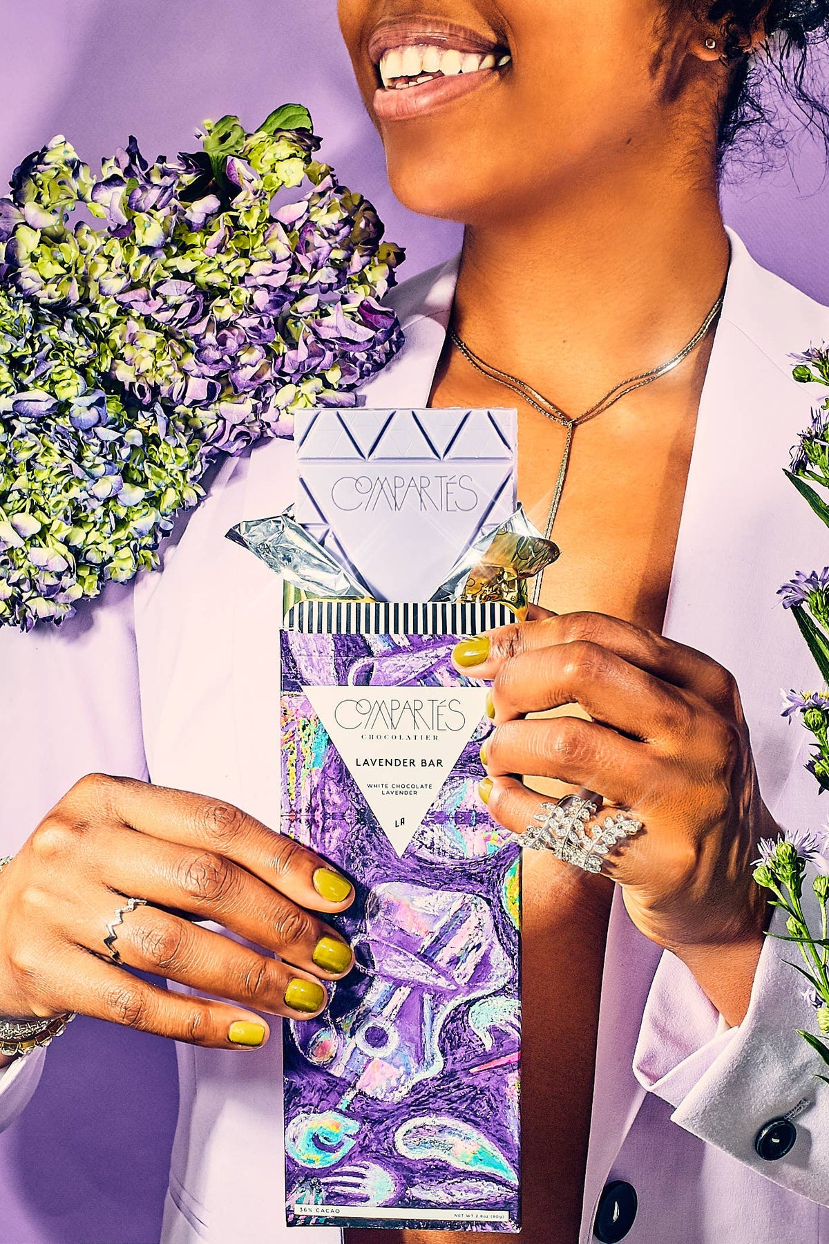 Lavender Chocolate Bar