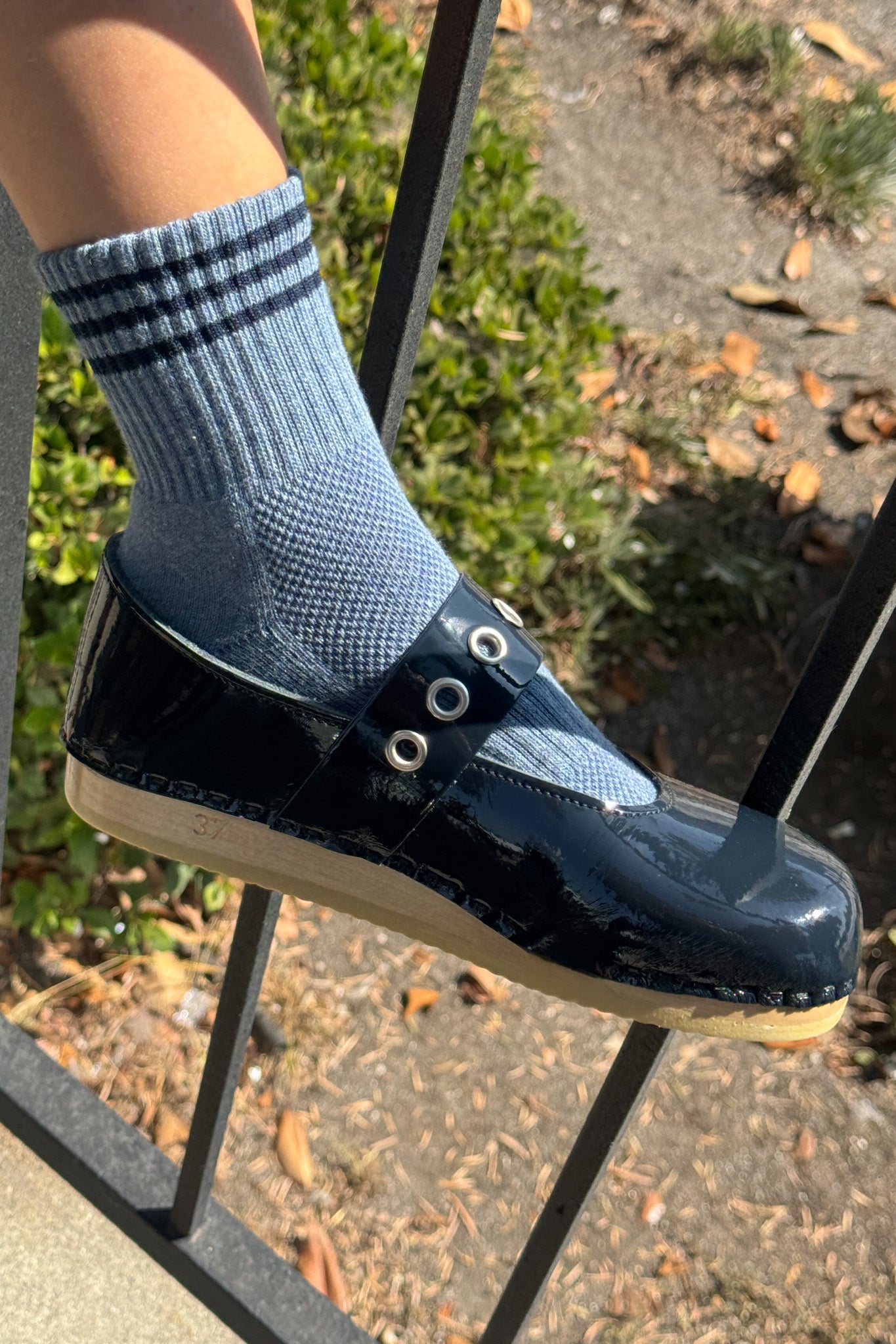 Girlfriend Socks in Indigo