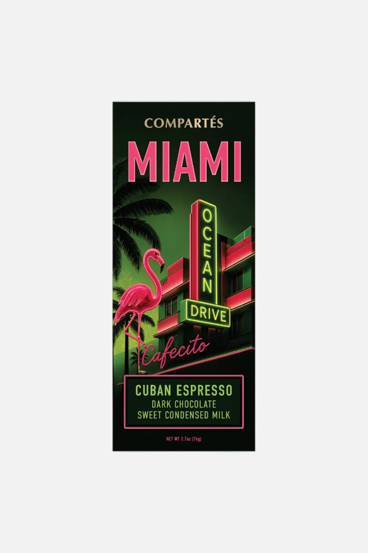 Miami Cuban Espresso Chocolate Bar