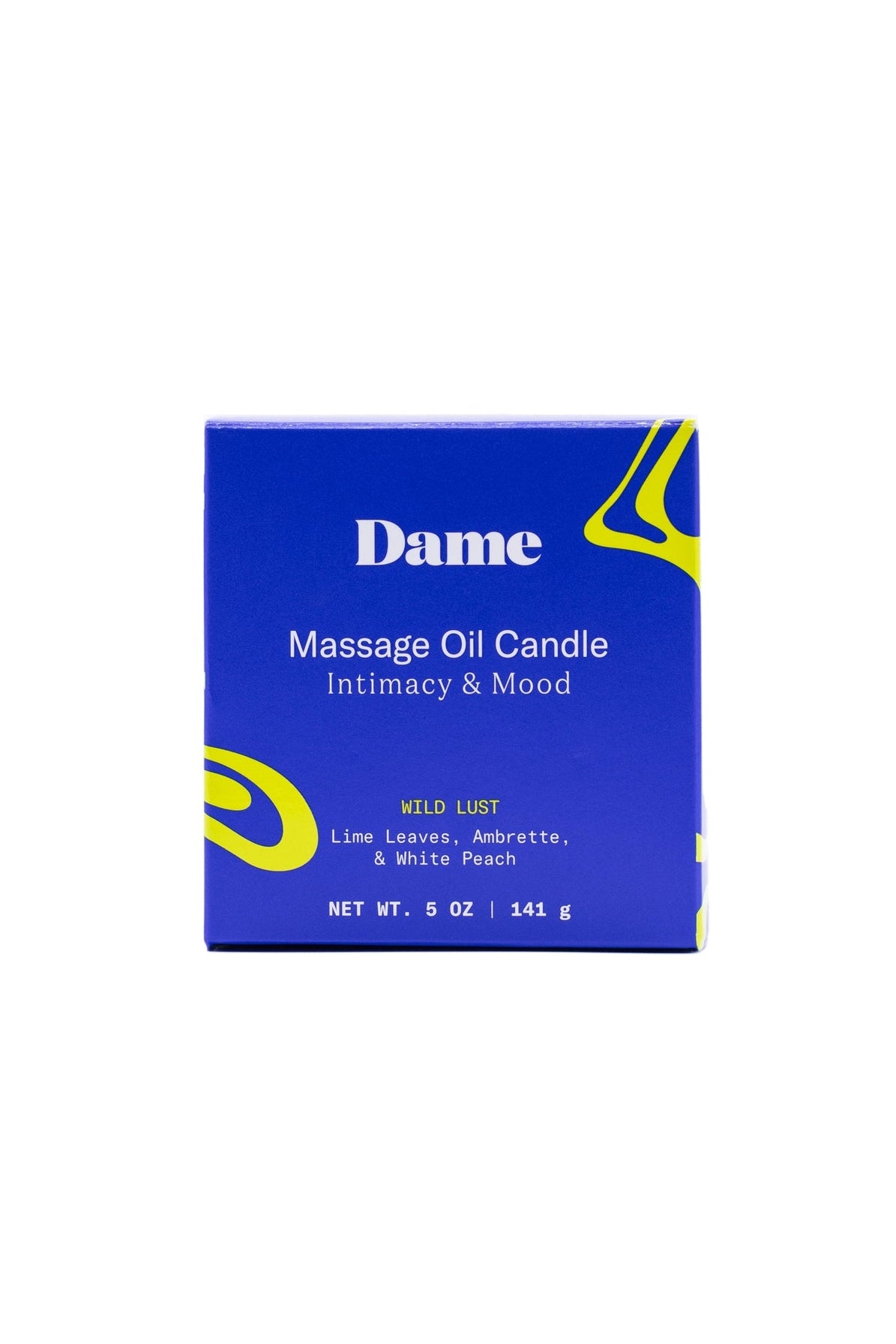 Peach & Lime Leaves Massage Oil Candle