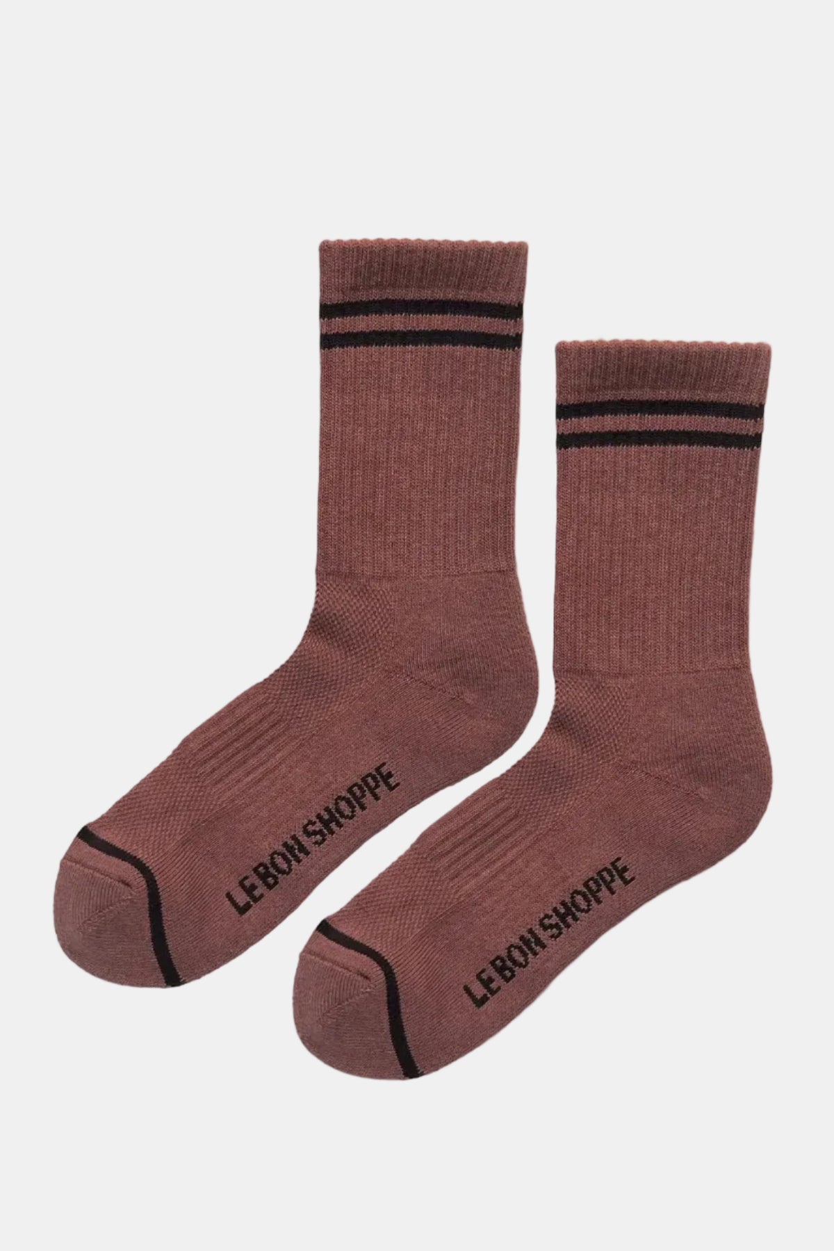 Boyfriend Socks in Clay