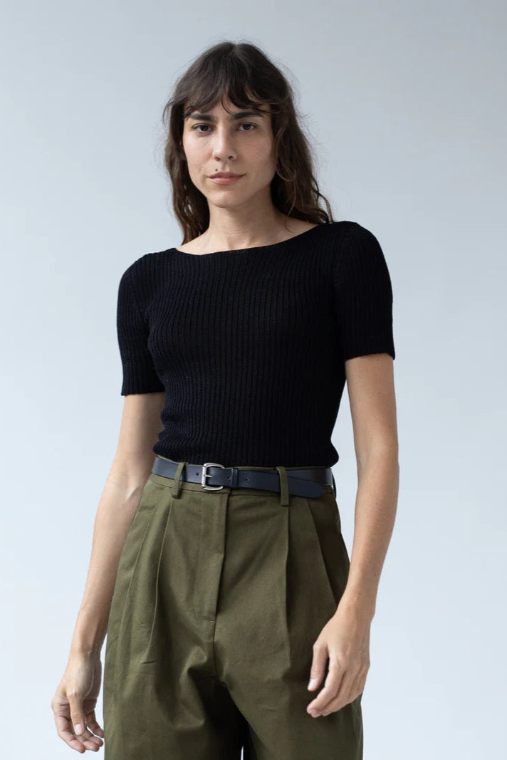 Boy Trouser in Dark Olive