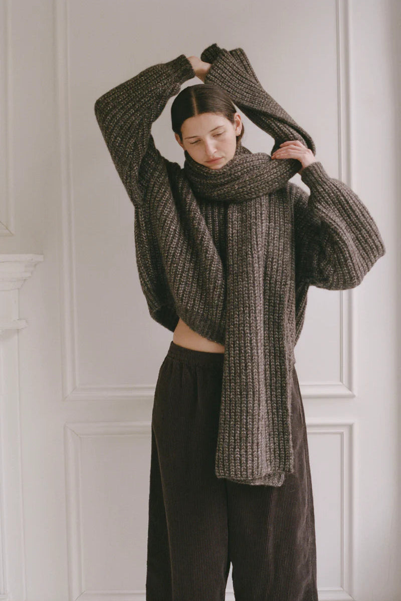 Chunky Scarf in Dusk