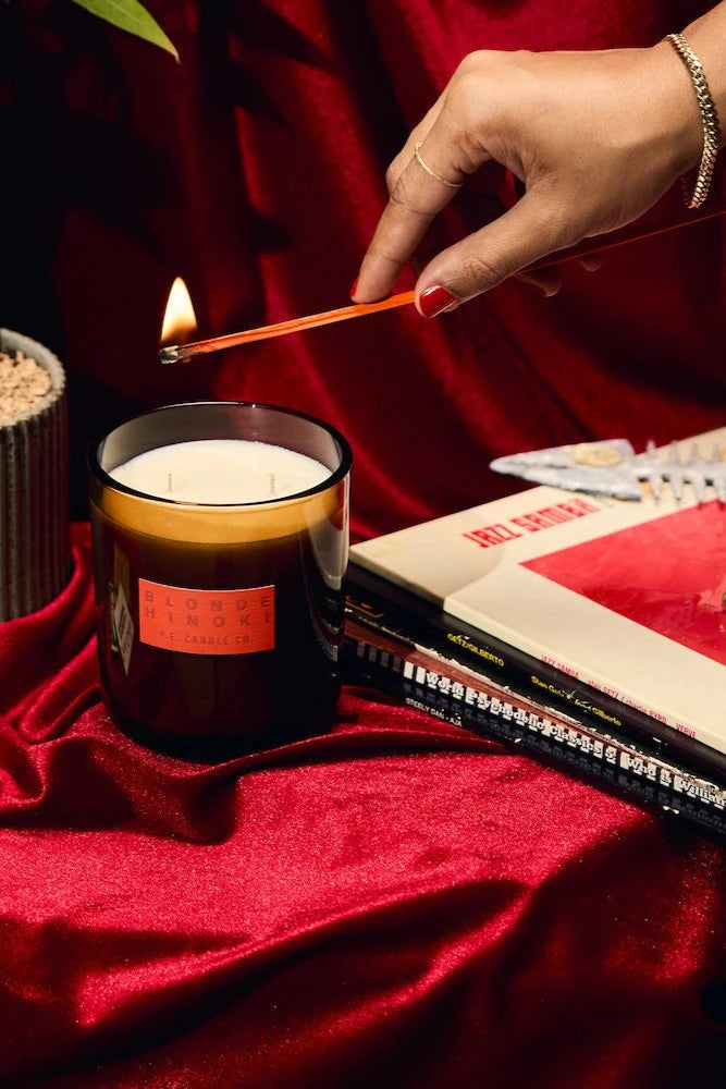 Blonde Hinoki Hi-Fi Candle