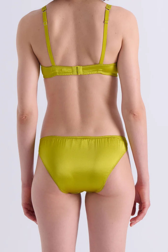 Penelope Bralette in Chartreuse