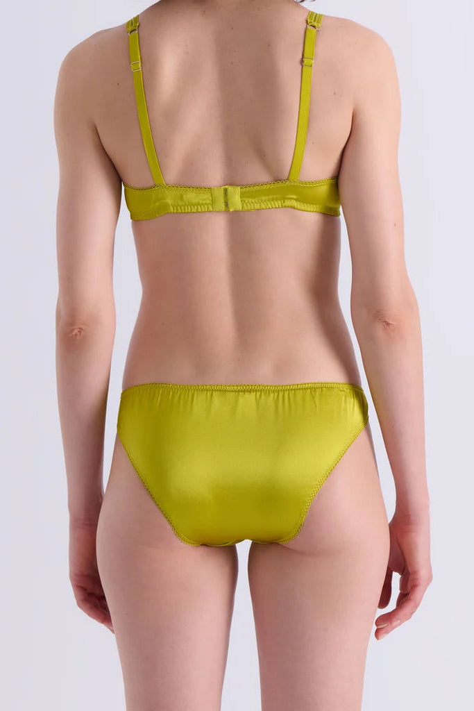 Gwyneth Panty in Chartreuse