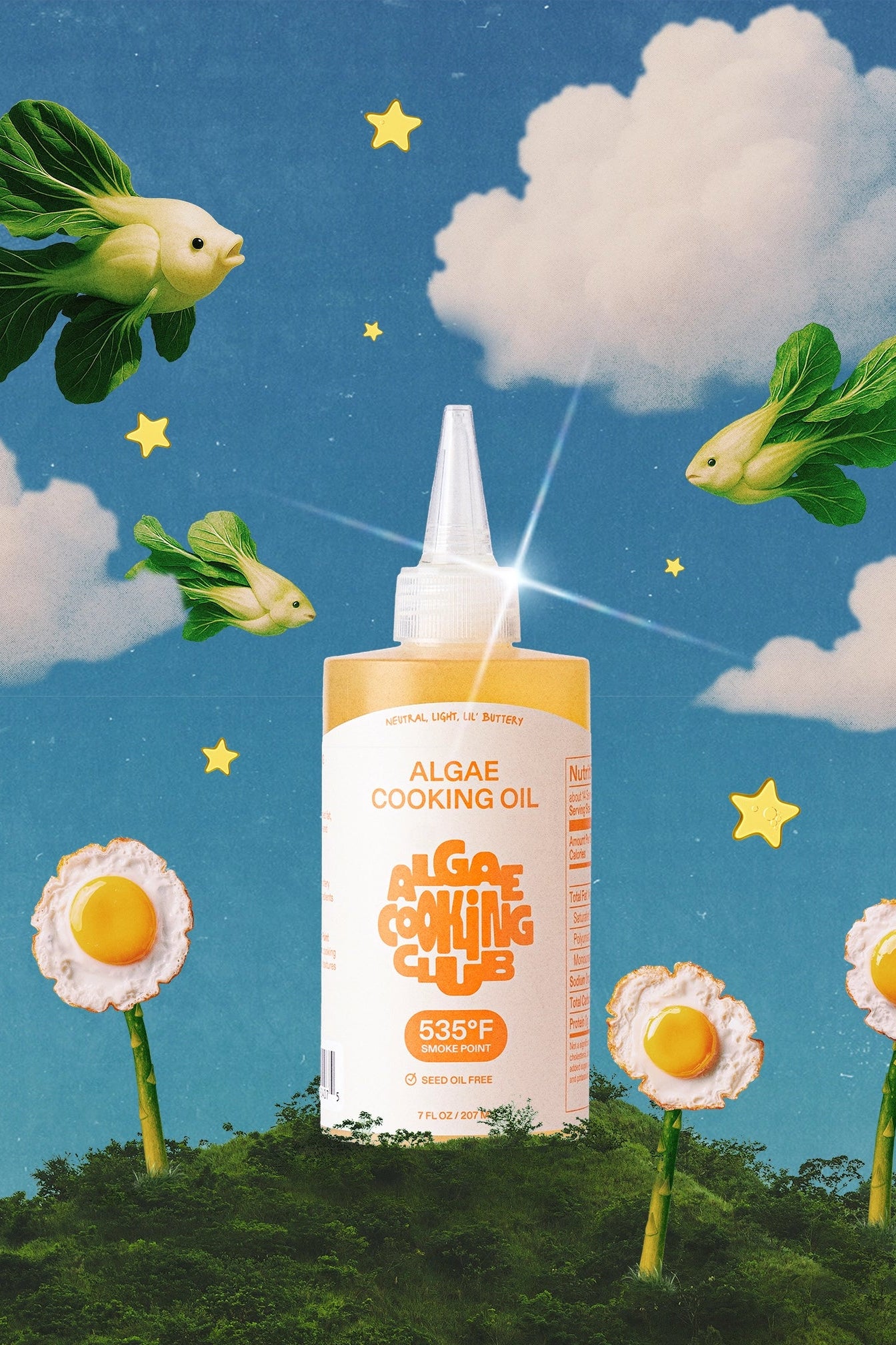 Algae Cooking Oil - 7 oz Chef Squeeze