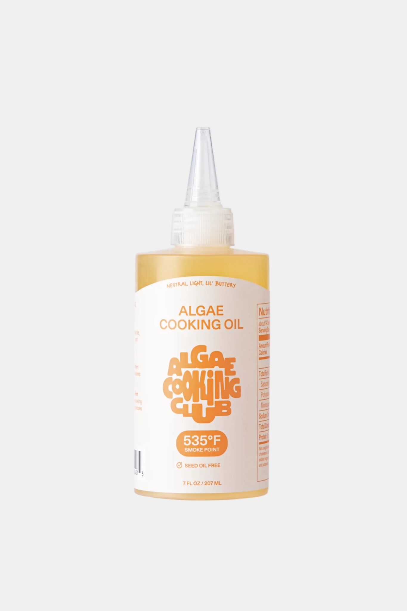 Algae Cooking Oil - 7 oz Chef Squeeze