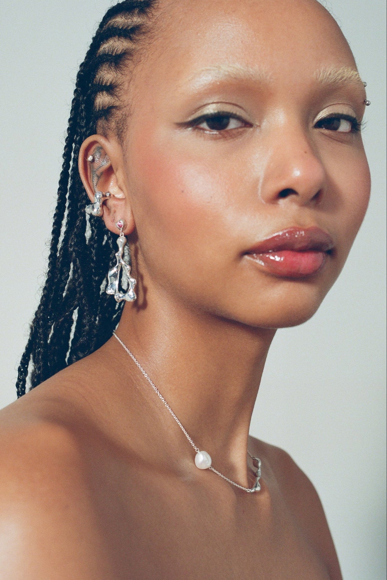 Cora Necklace in Sterling Silver