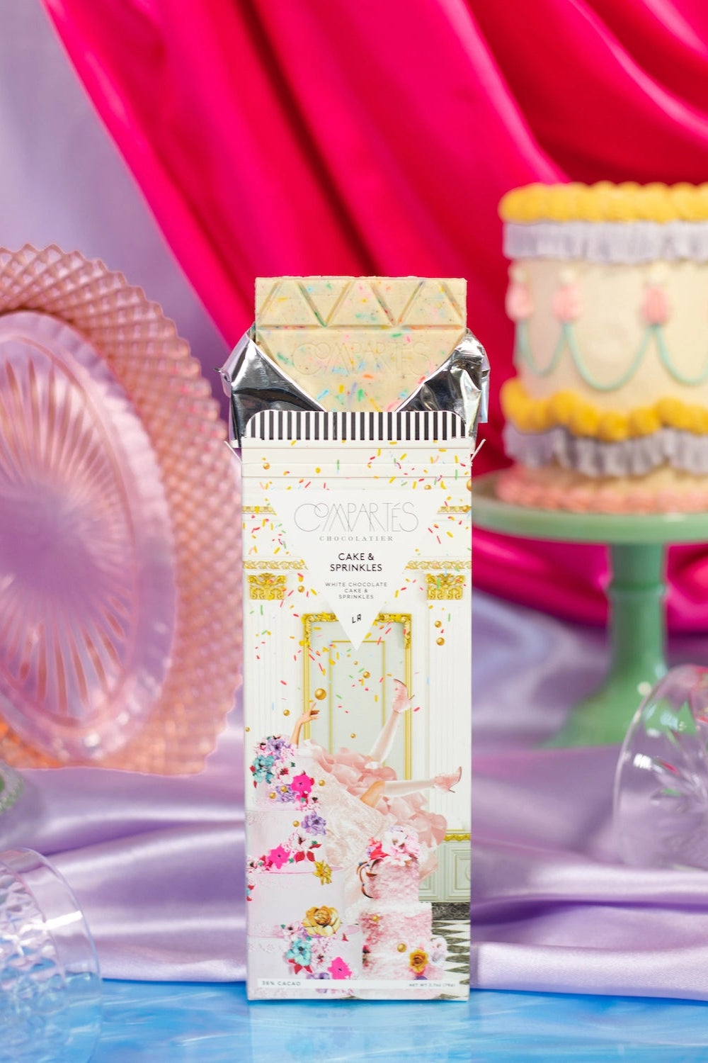 Cake and Sprinkles Chocolate Bar