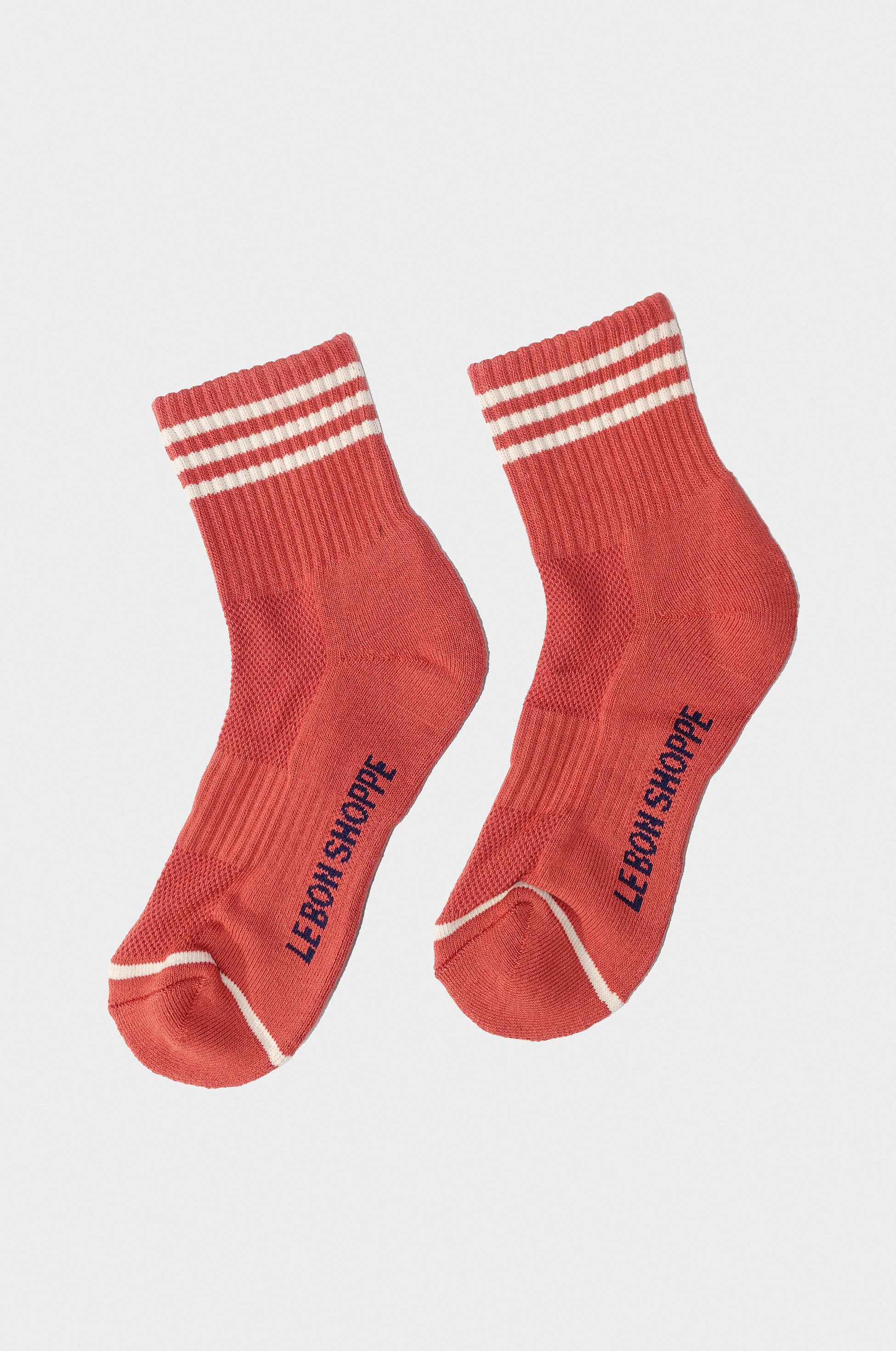 Girlfriend Socks in Terra Cotta by Le Bon Shoppe