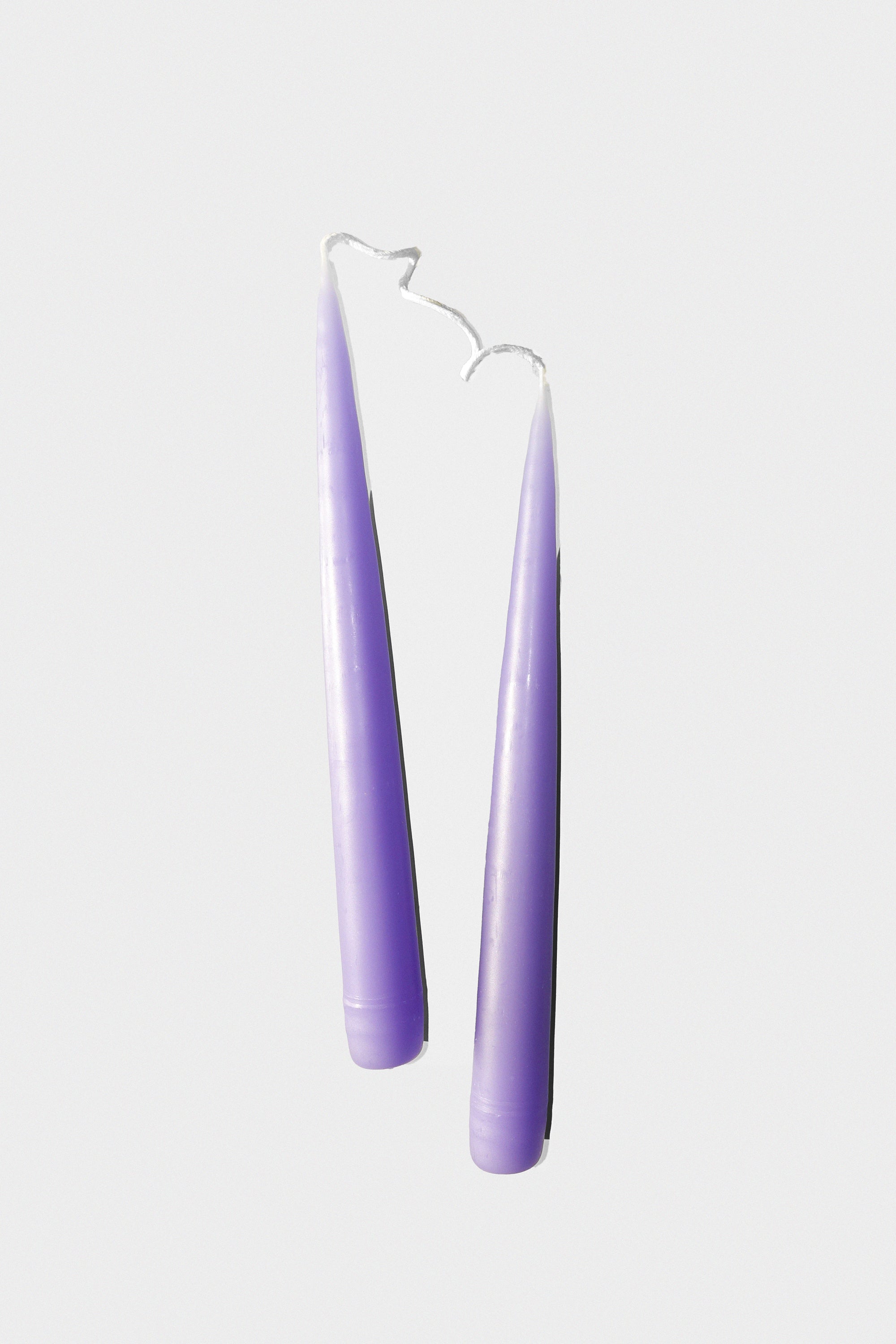 09" Taper Candles in Lavender