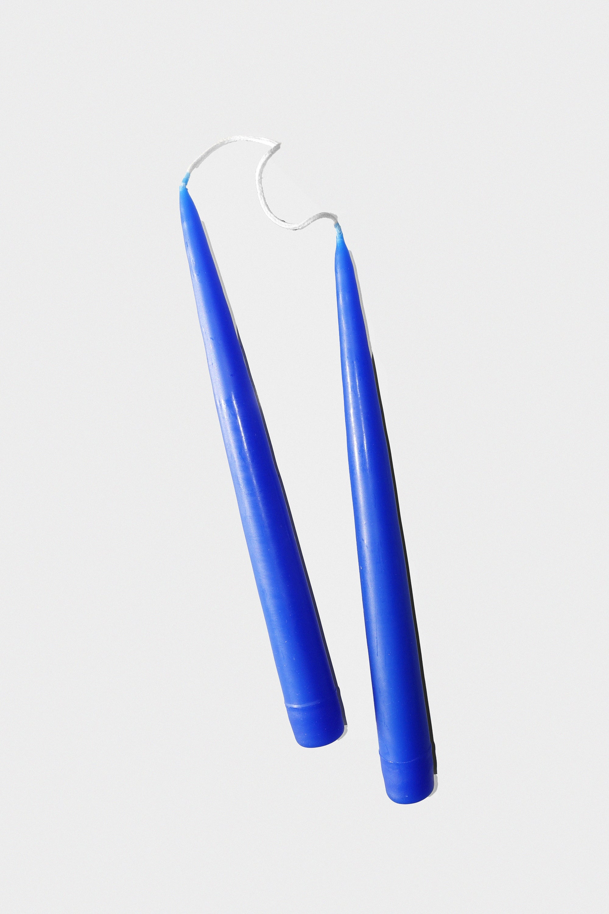 09" Taper Candles in Cobalt