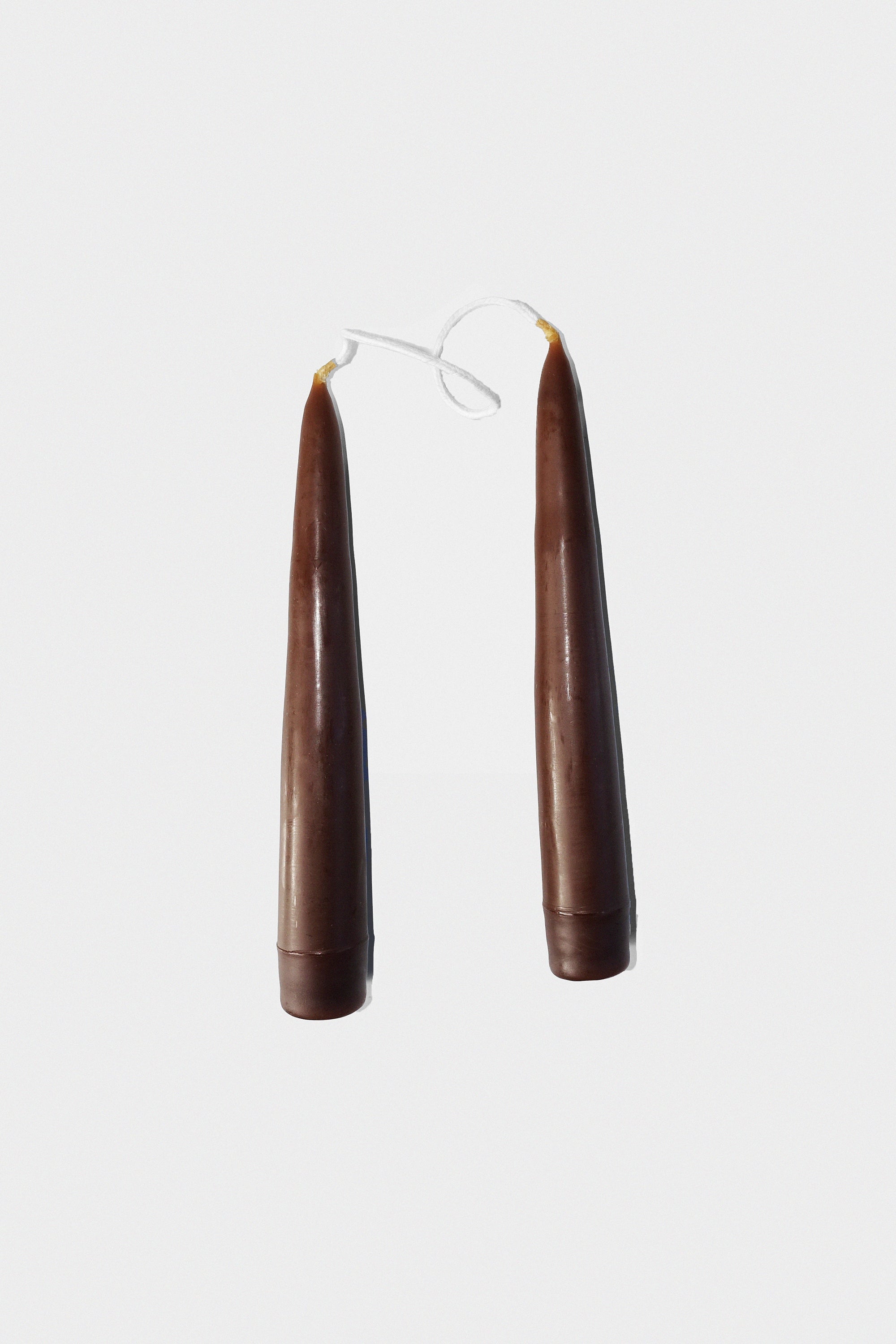 06" Taper Candles in Cocoa