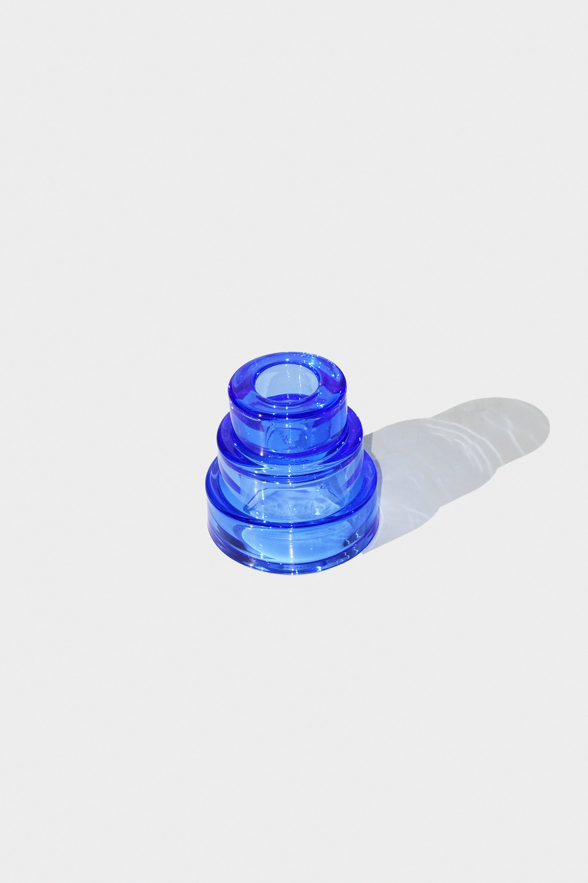 Terrace Candle Holder in Blue