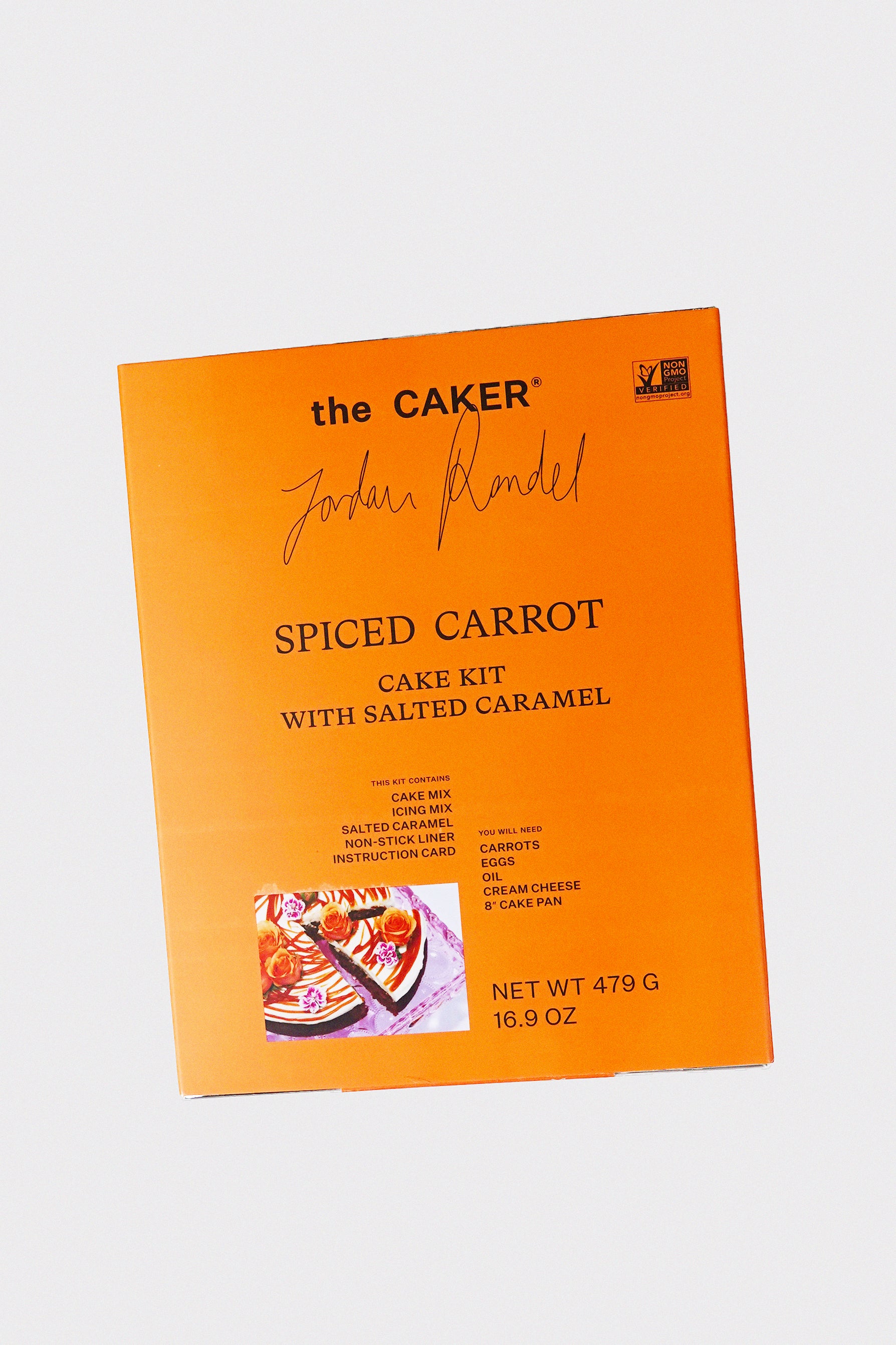 Spiced Carrot with Salted Caramel Cake Kit