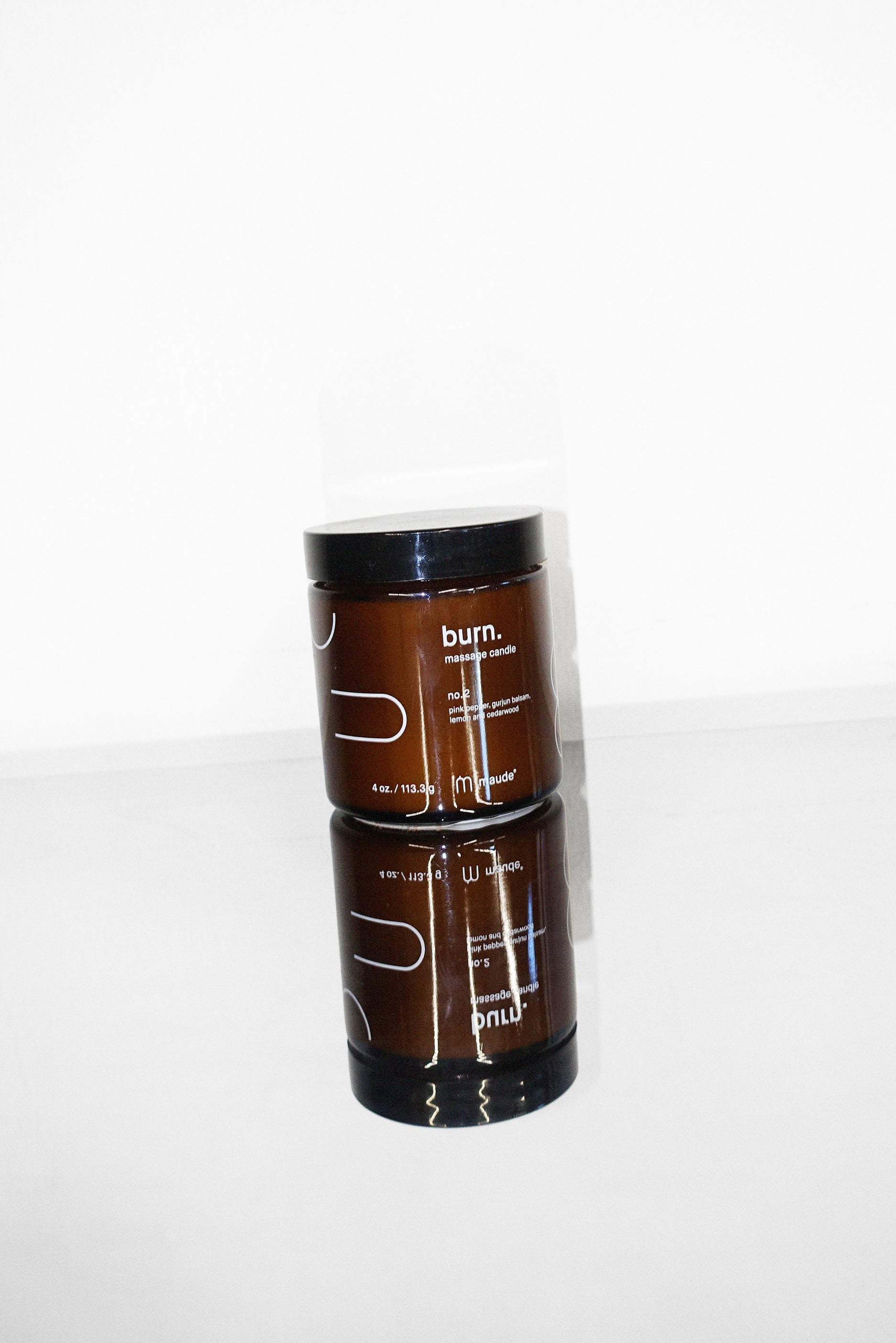 Burn No. 2: Massage Candle - 4oz by Maude