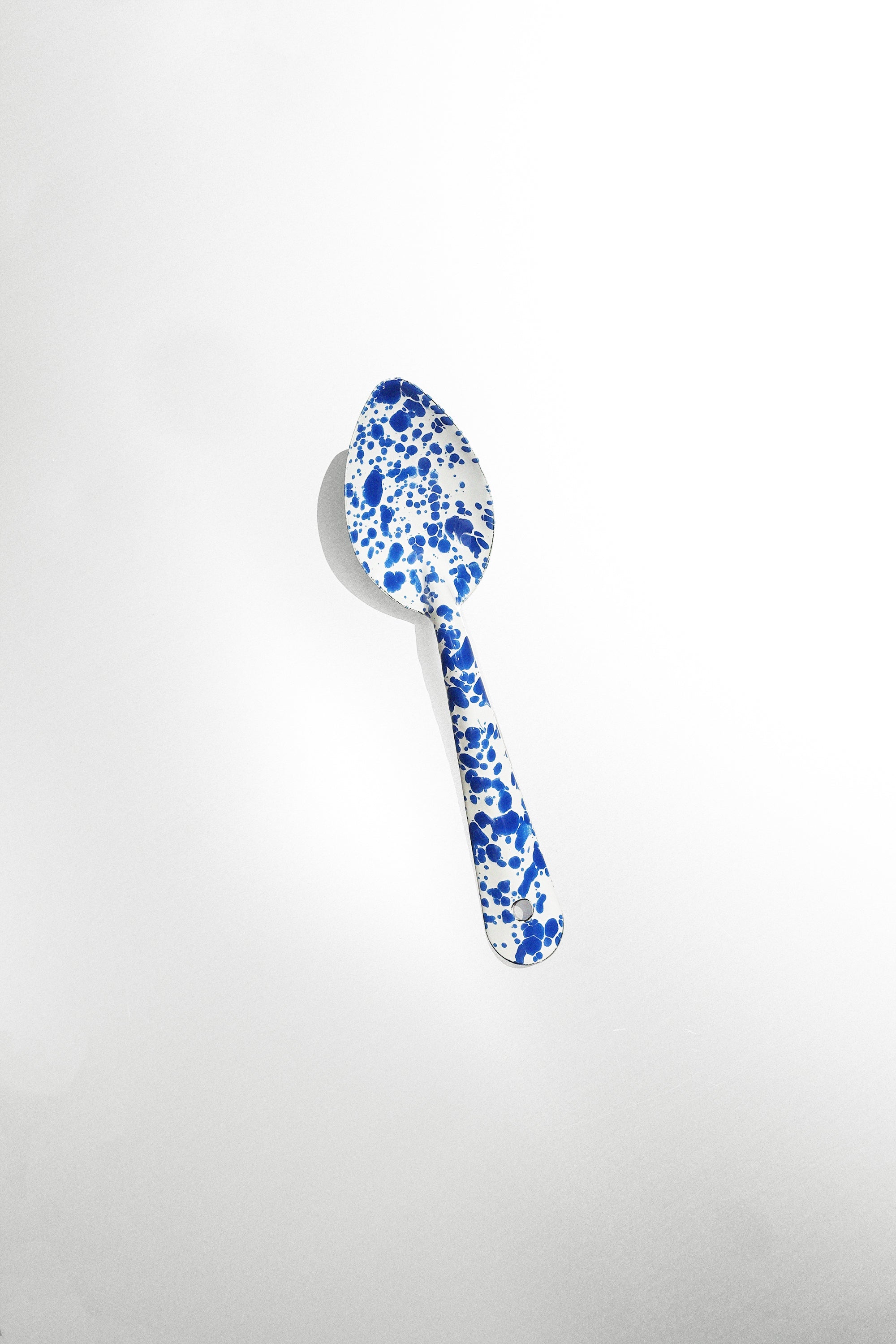 Medium Spoon in Blue Splatter