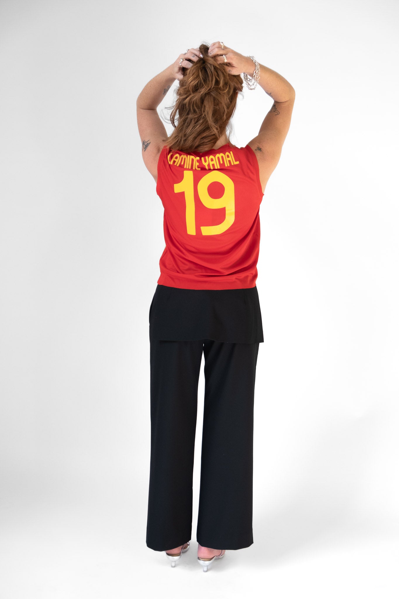 Football Punk Top in Multi