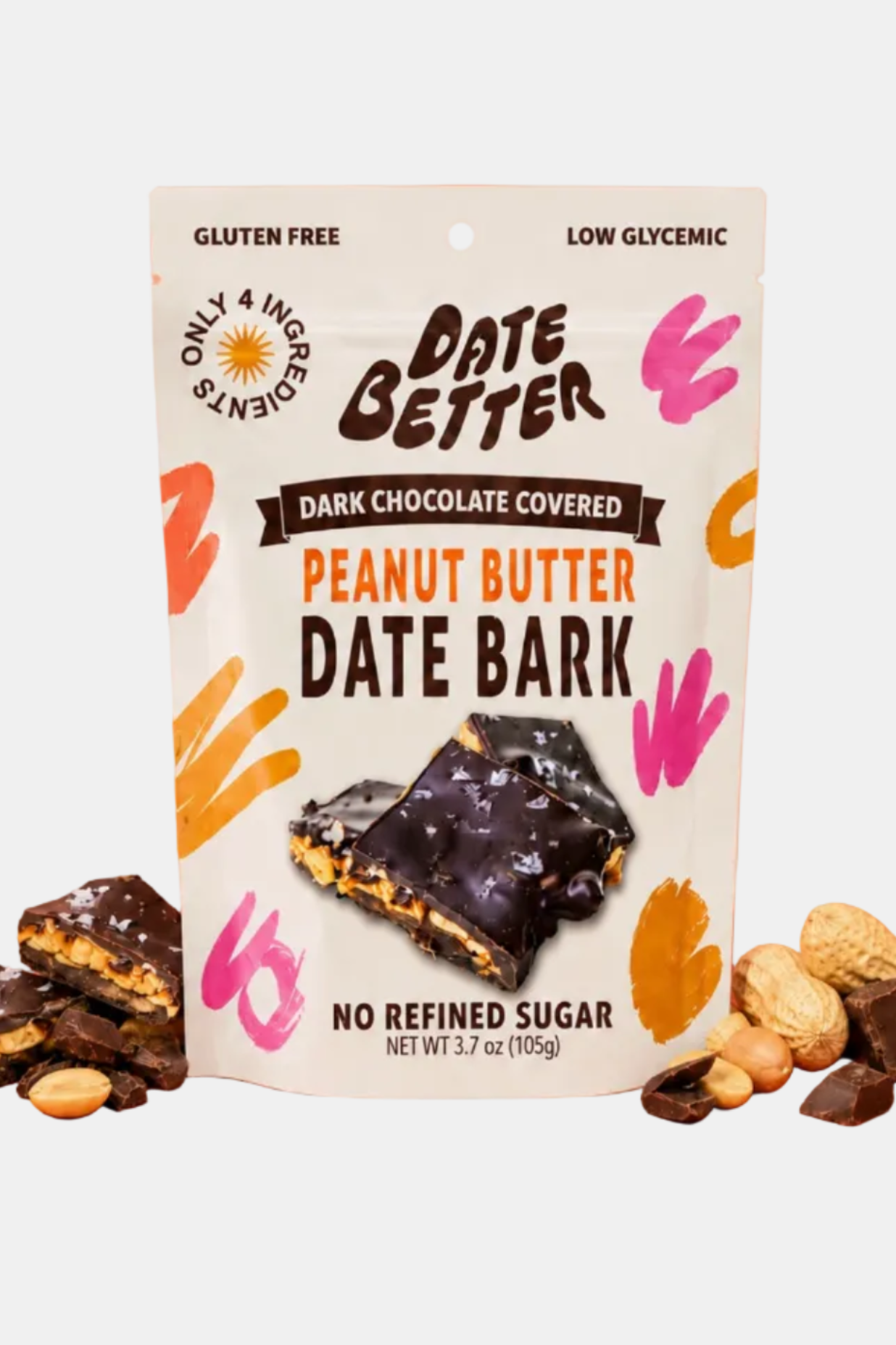 Peanut Date Bark