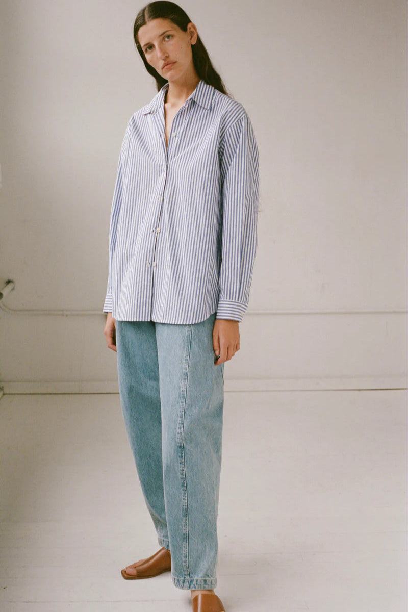 Classic Button Down in Stripe