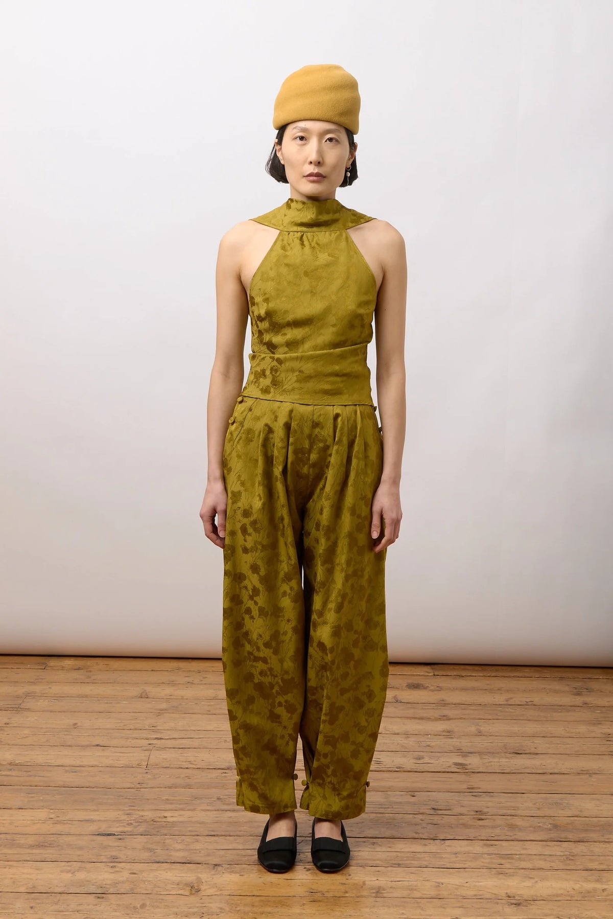 Edith Top in Golden Ochre
