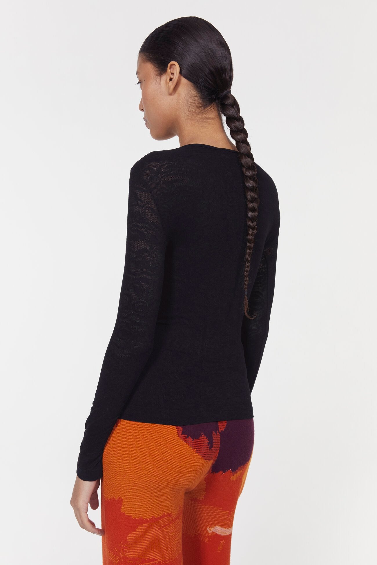 Henna Top in Black by Rodebjer