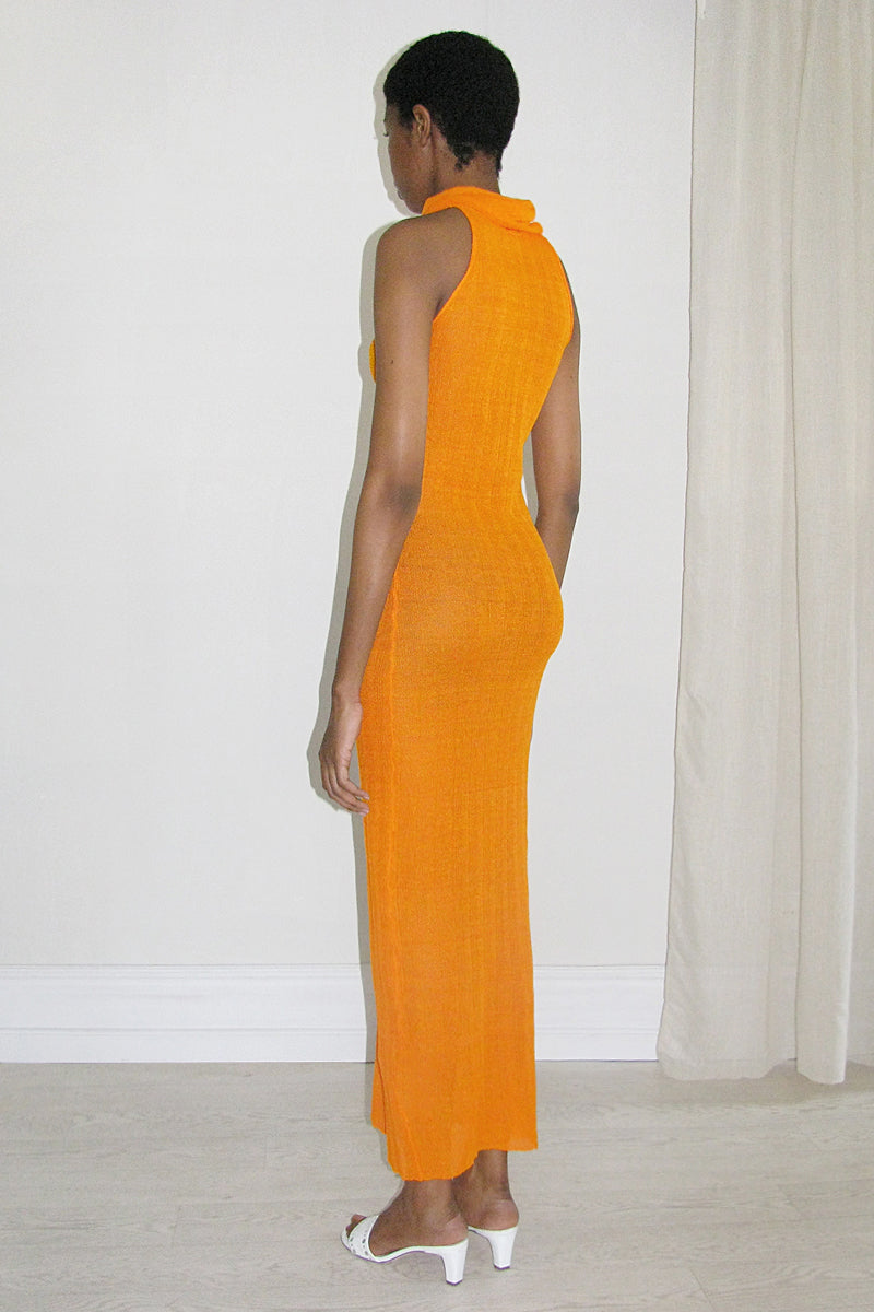 Dely Dress in Orange